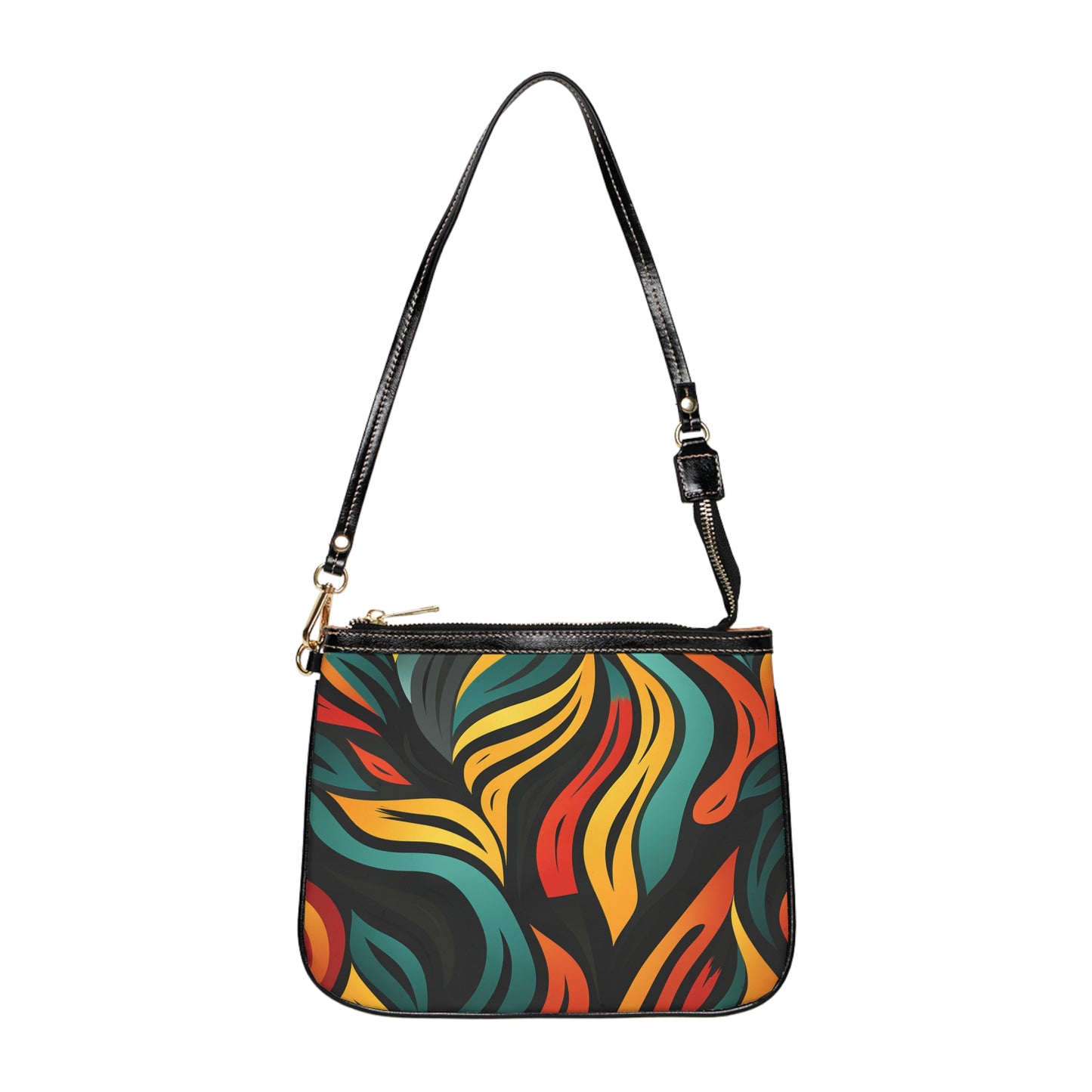 Small Shoulder Bag - "Flames of Revival"