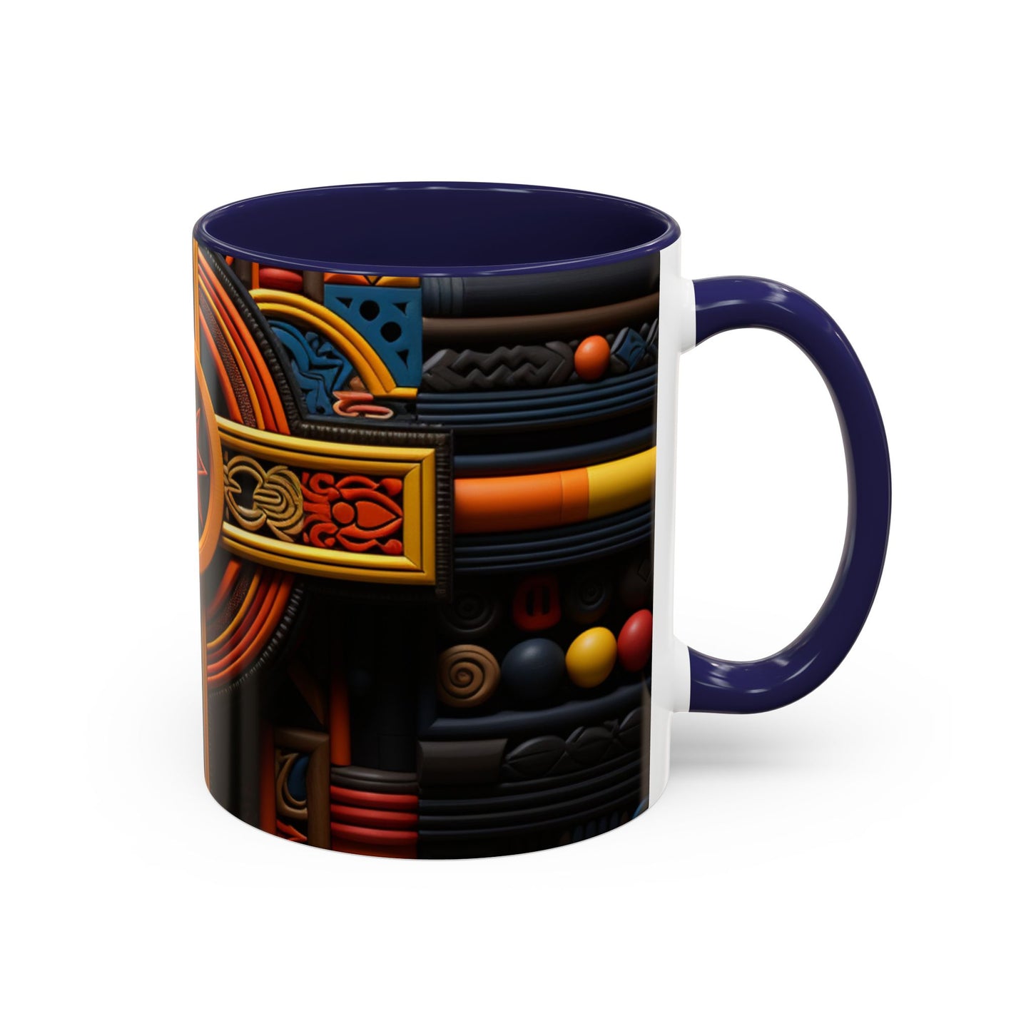 Accent Coffee Mug, 11oz - Crossroads of Unity Design