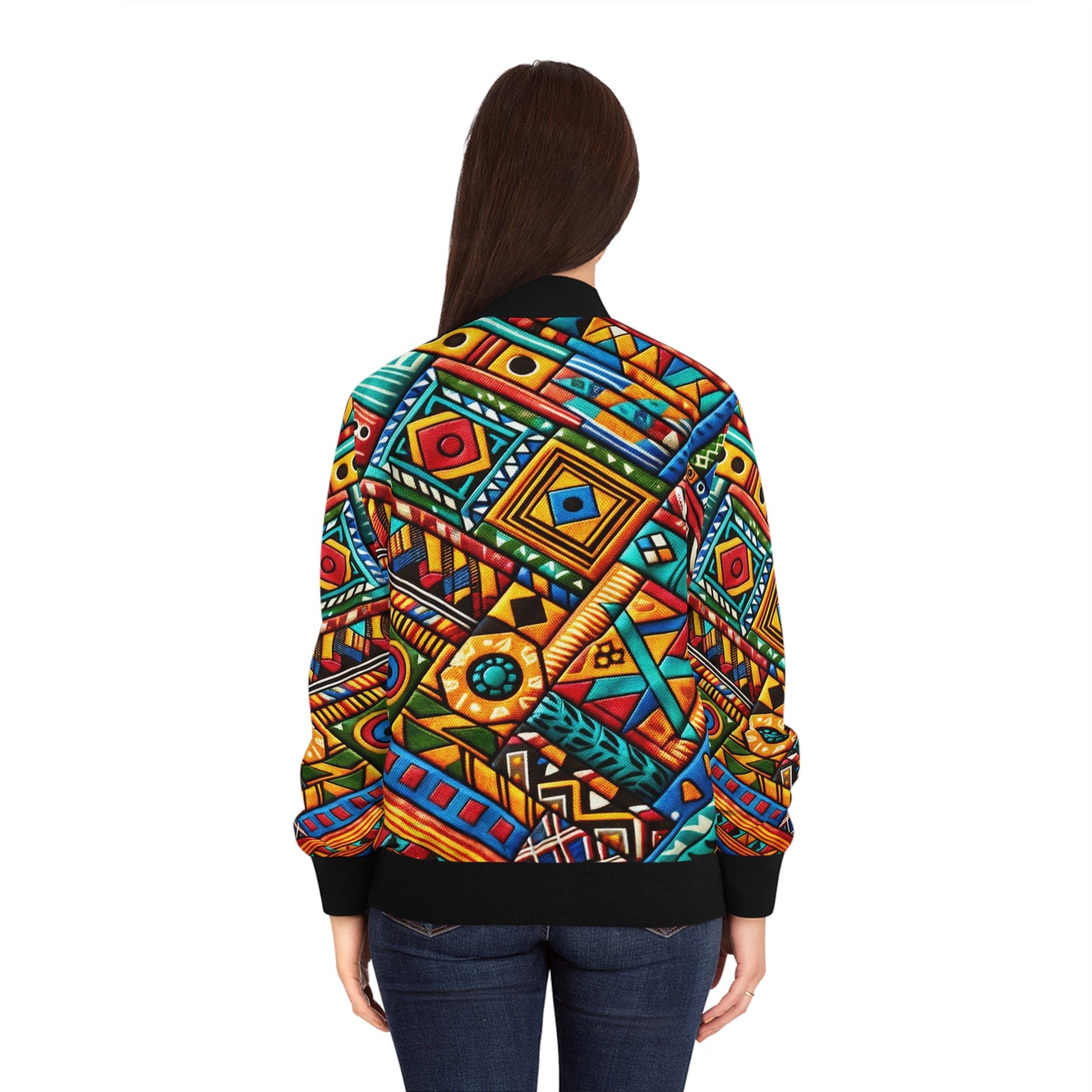 Women's Bomber Jacket - Promise Keeper Design