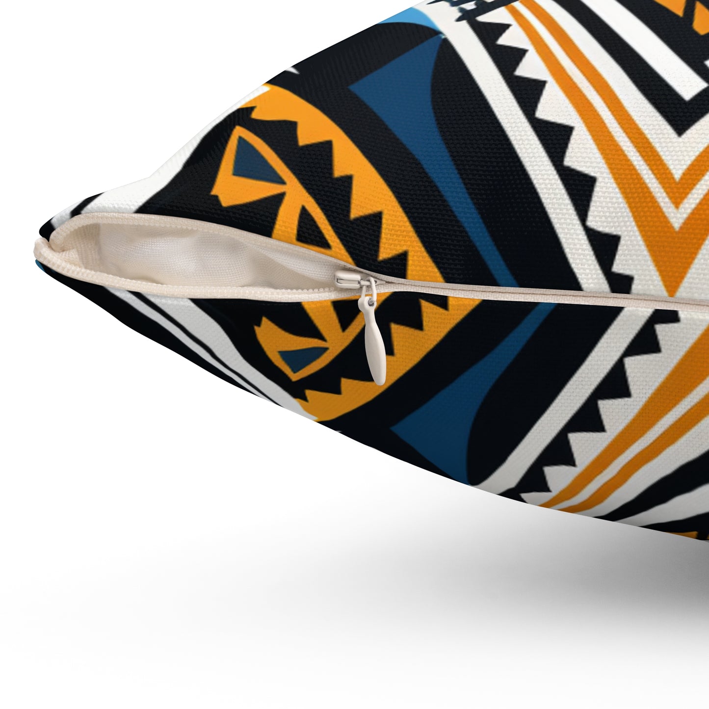 Spun Polyester Square Pillow - Bukhosi Design