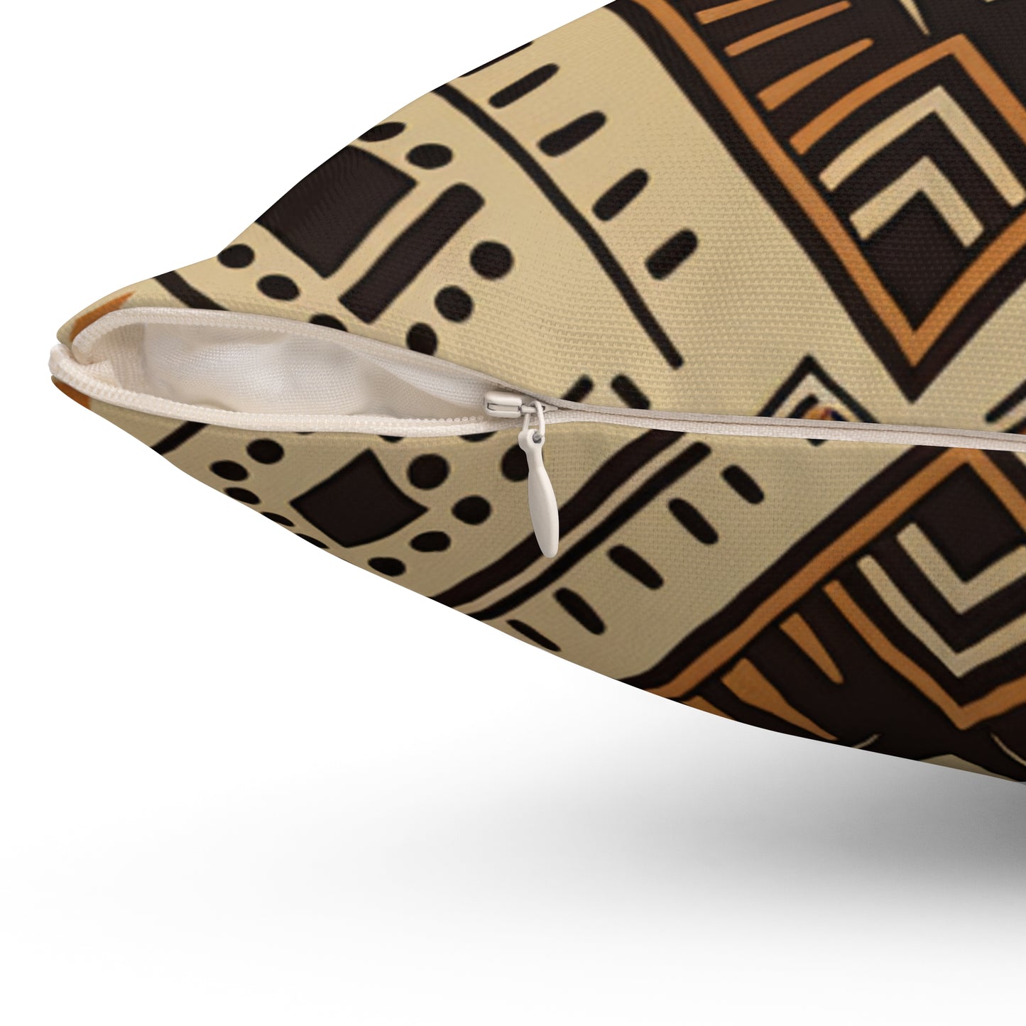 Spun Polyester Square Pillow - Kalahari Accord Design