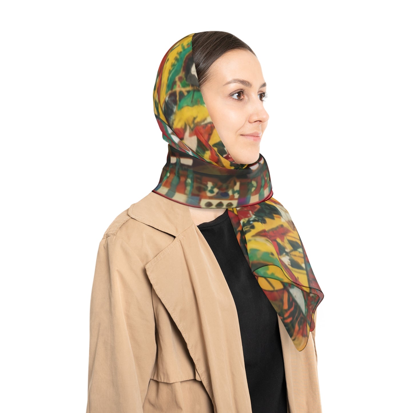 Unisex Poly Scarf - Nyamhunga Design