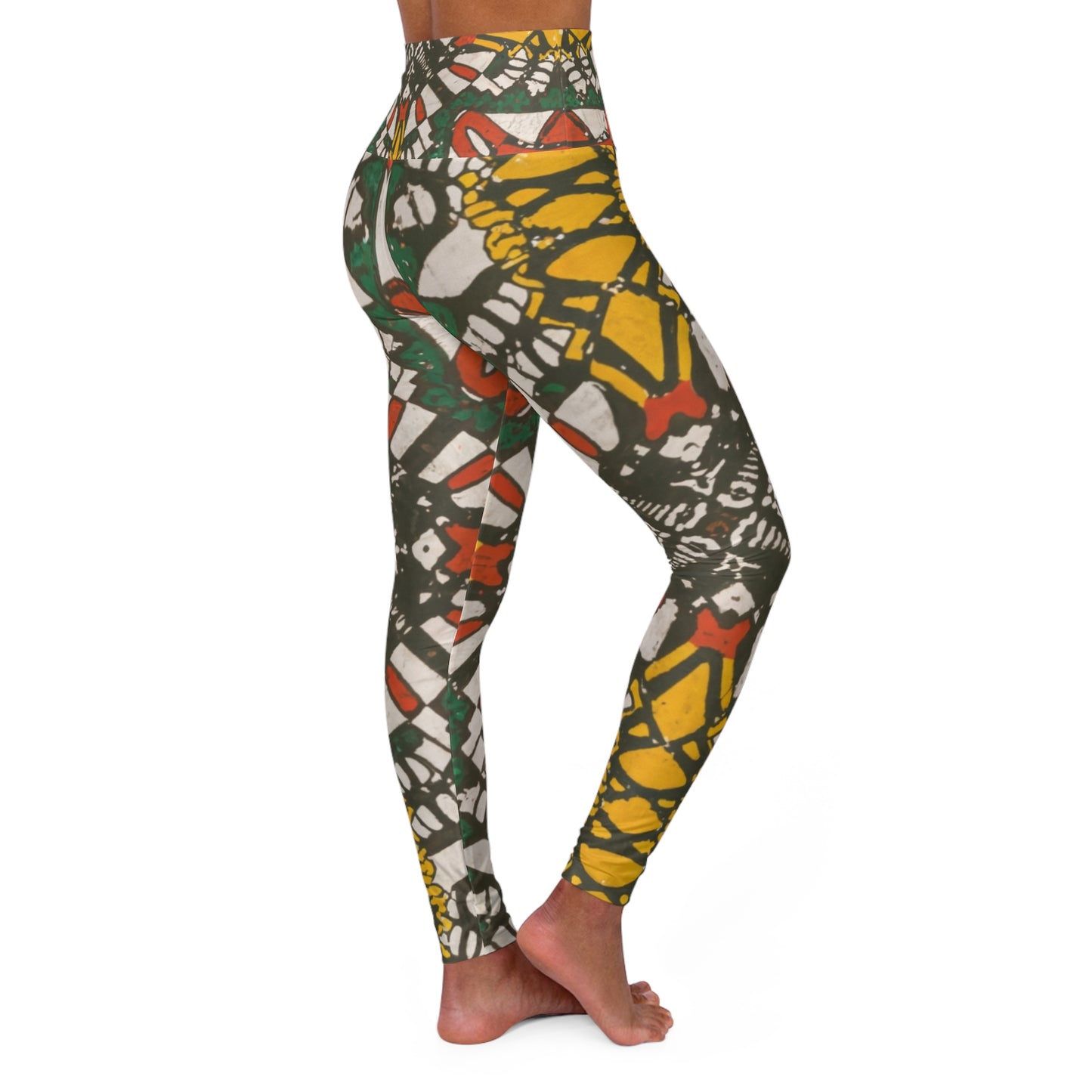 High Waisted Leggings - Threads of Mercy Design