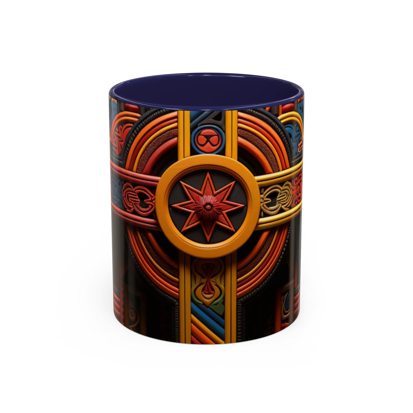 Accent Coffee Mug, 11oz - Crossroads of Unity Design