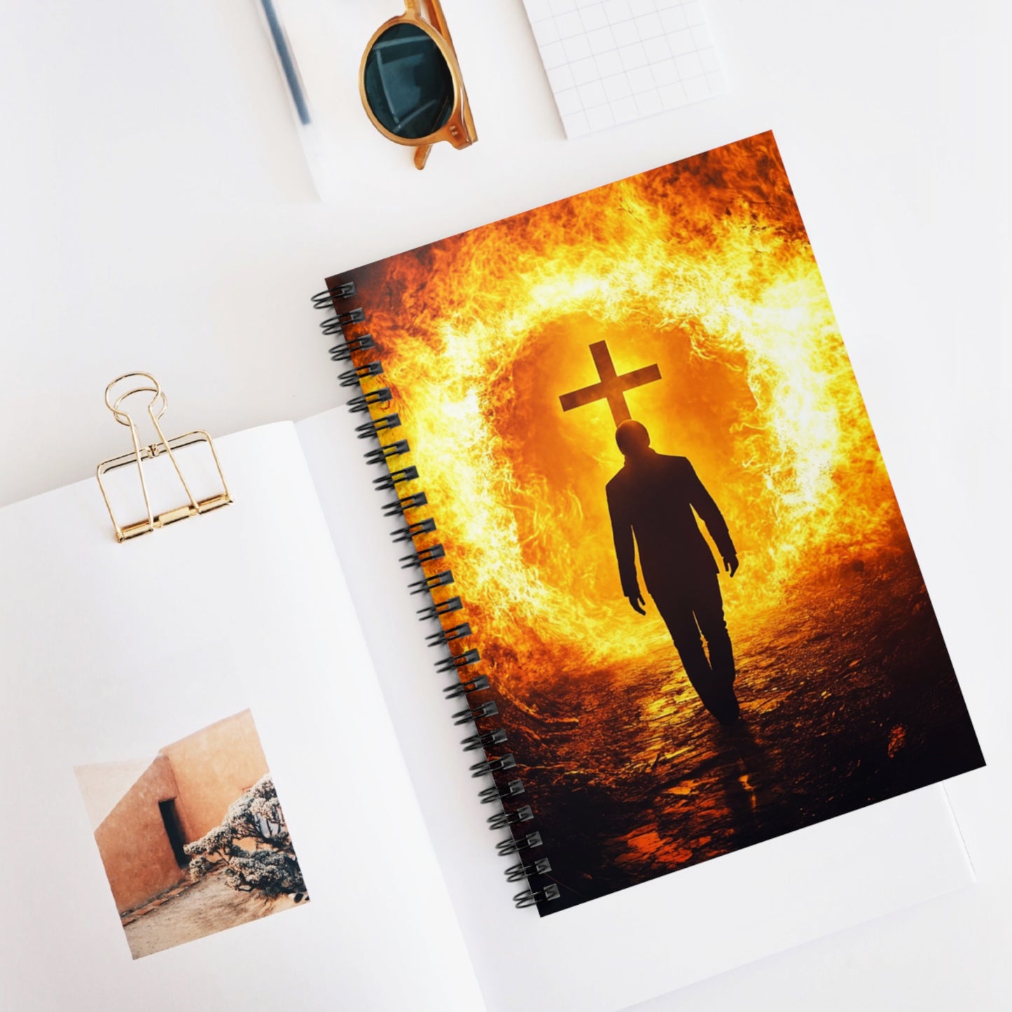 Spiral Notebook - Ruled Line - Destiny Design