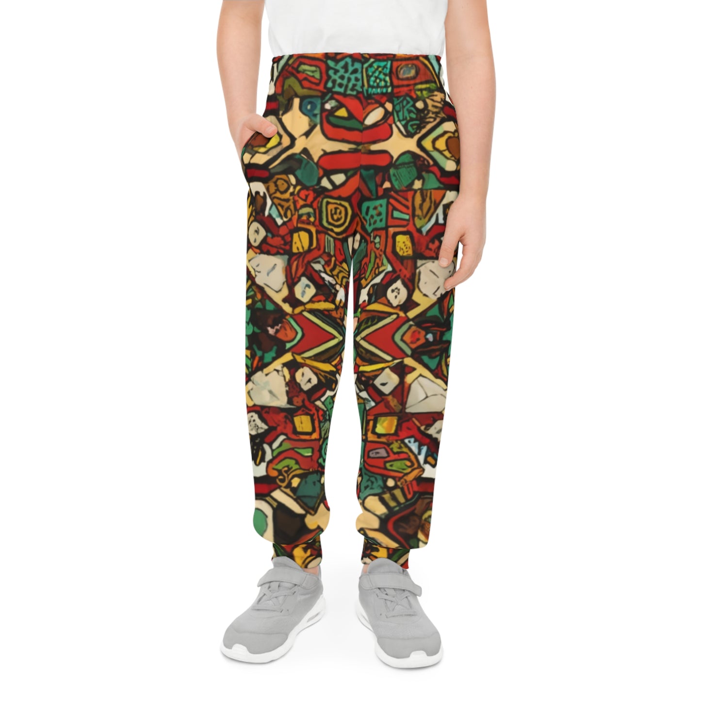 Unisex Youth Joggers - Harmony Weave Design