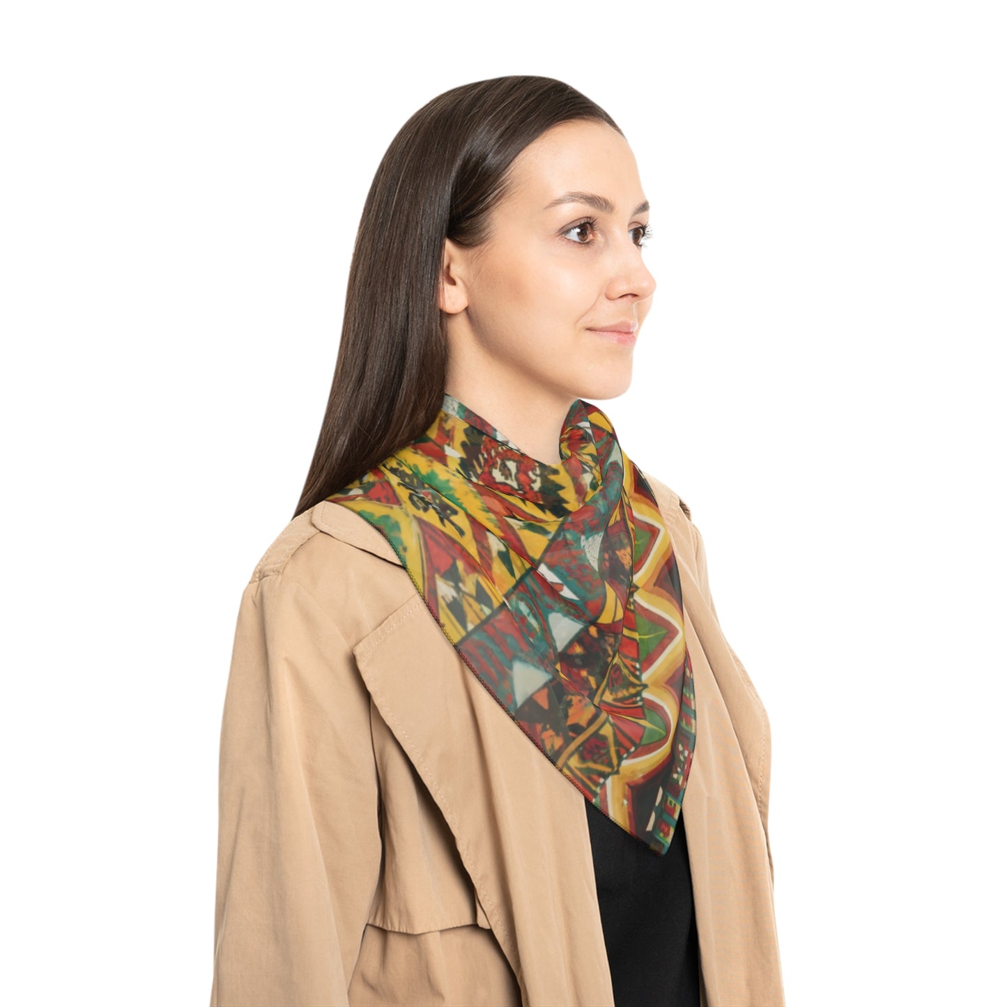 Unisex Poly Scarf - Nyamhunga Design