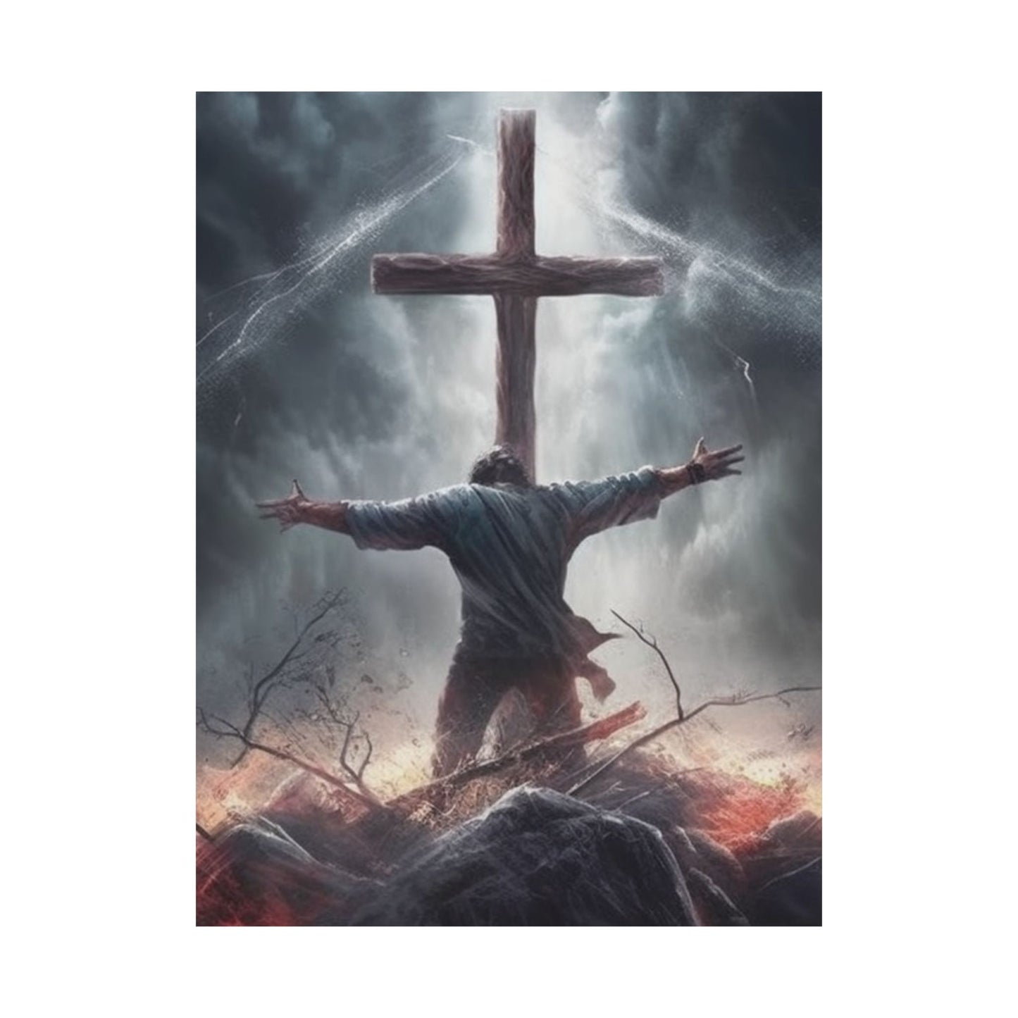 Matte Vertical Posters -Stand Firm
