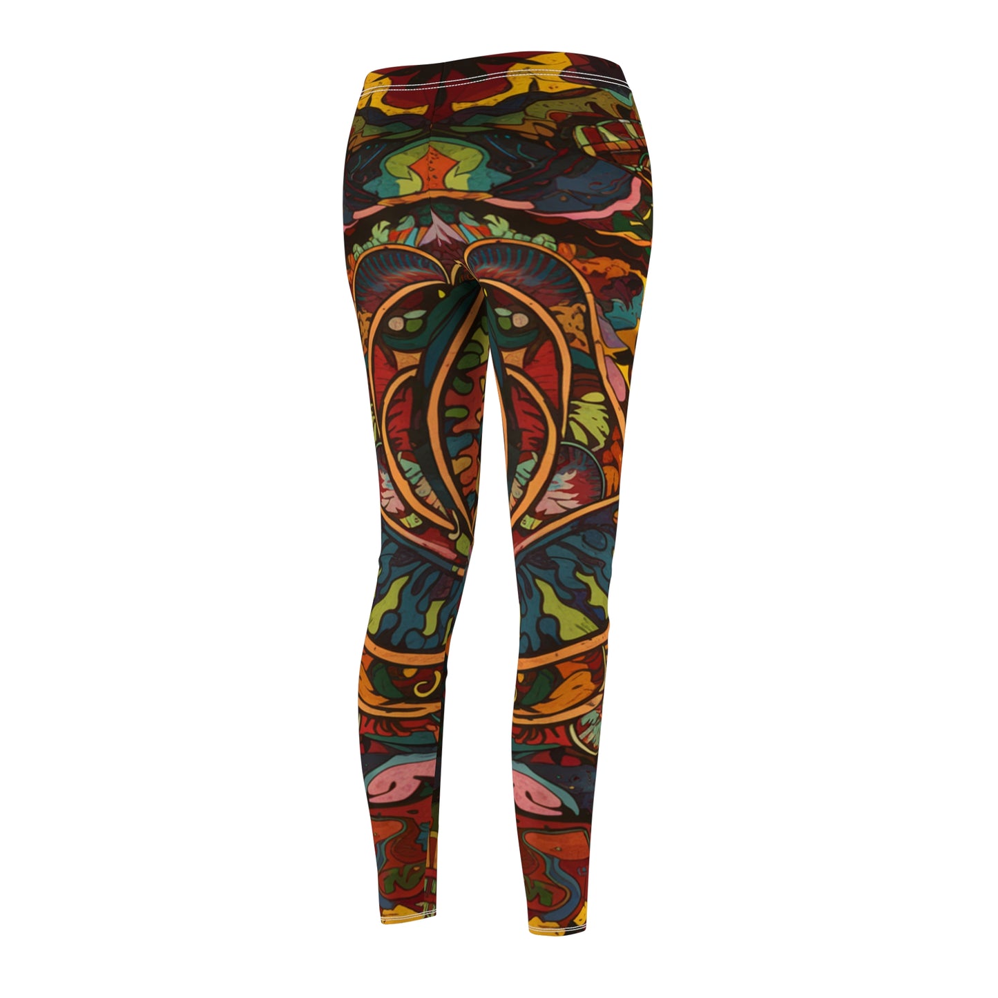 Women's Cut & Sew Casual Leggings - Radiance of Faith Design