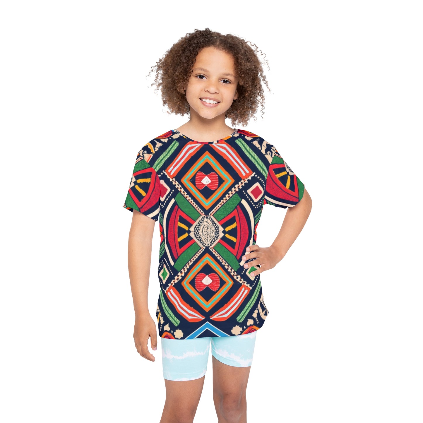 Kids Sports Jersey - Heritage Weave Design