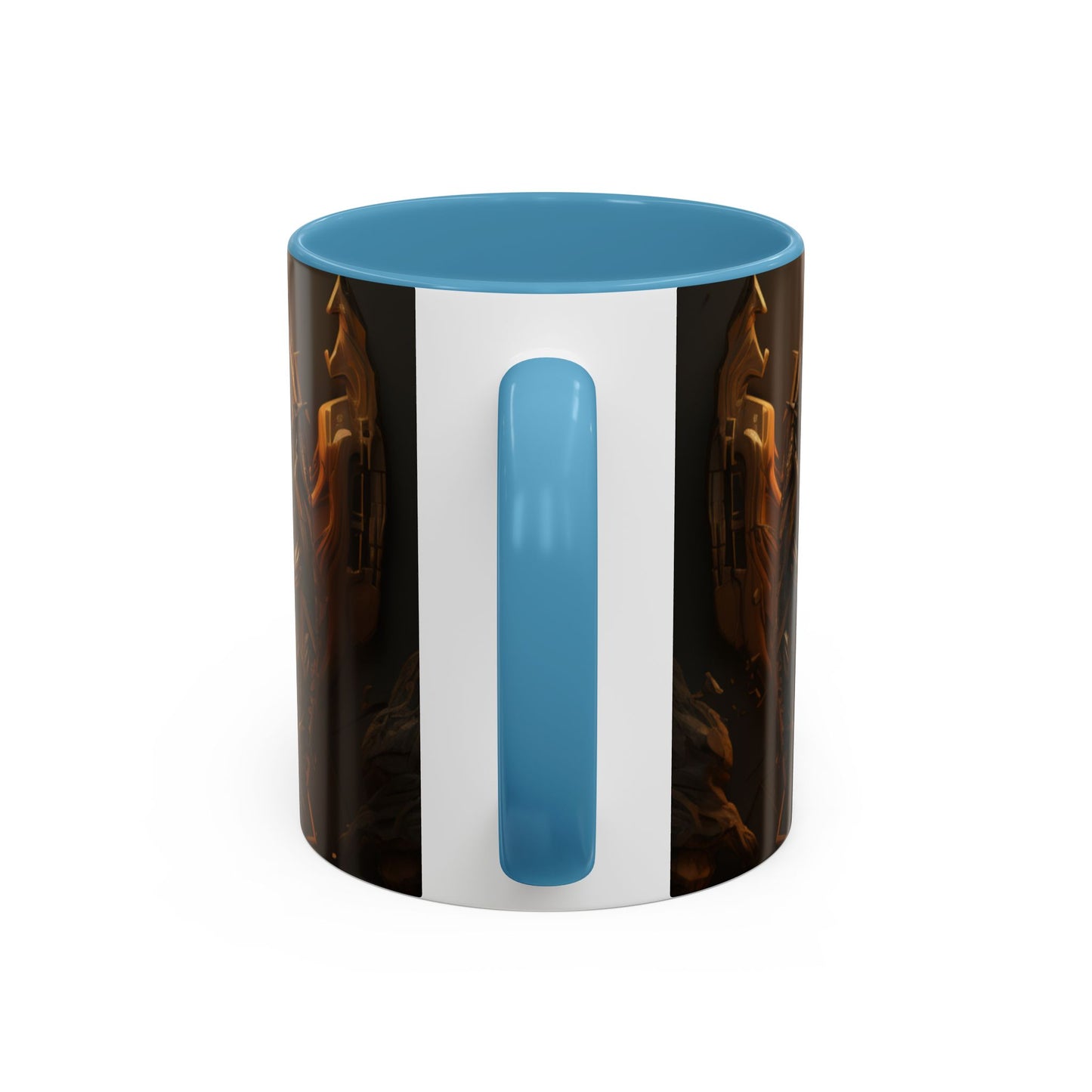 Accent Coffee Mug, 11oz - Lion of Majesty Design