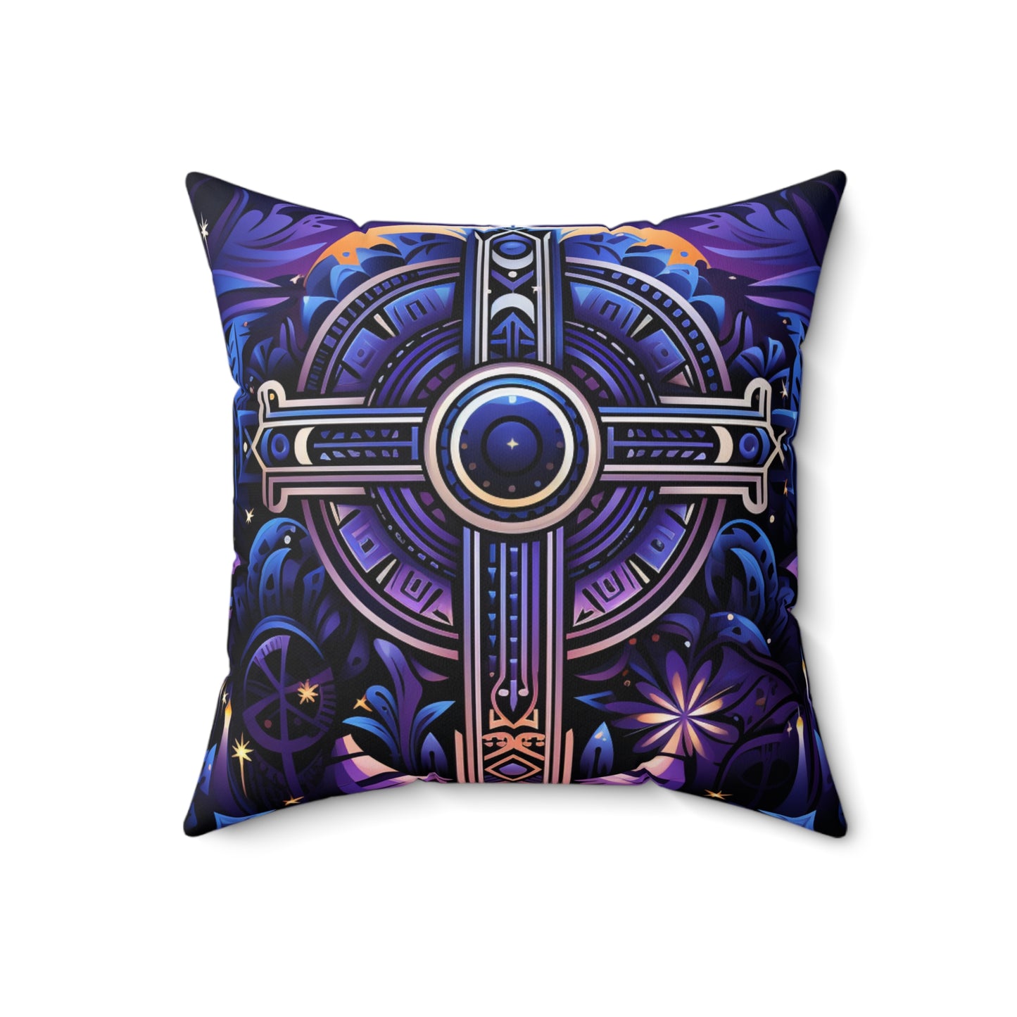Spun Polyester Square Pillow - Redeemed Design