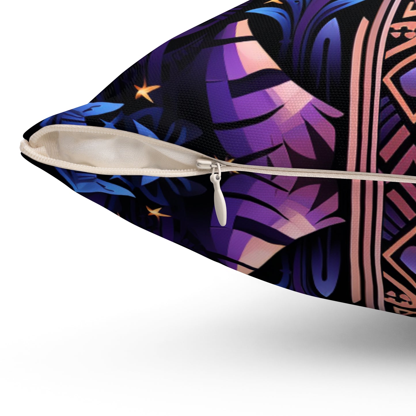 Spun Polyester Square Pillow - Redeemed Design