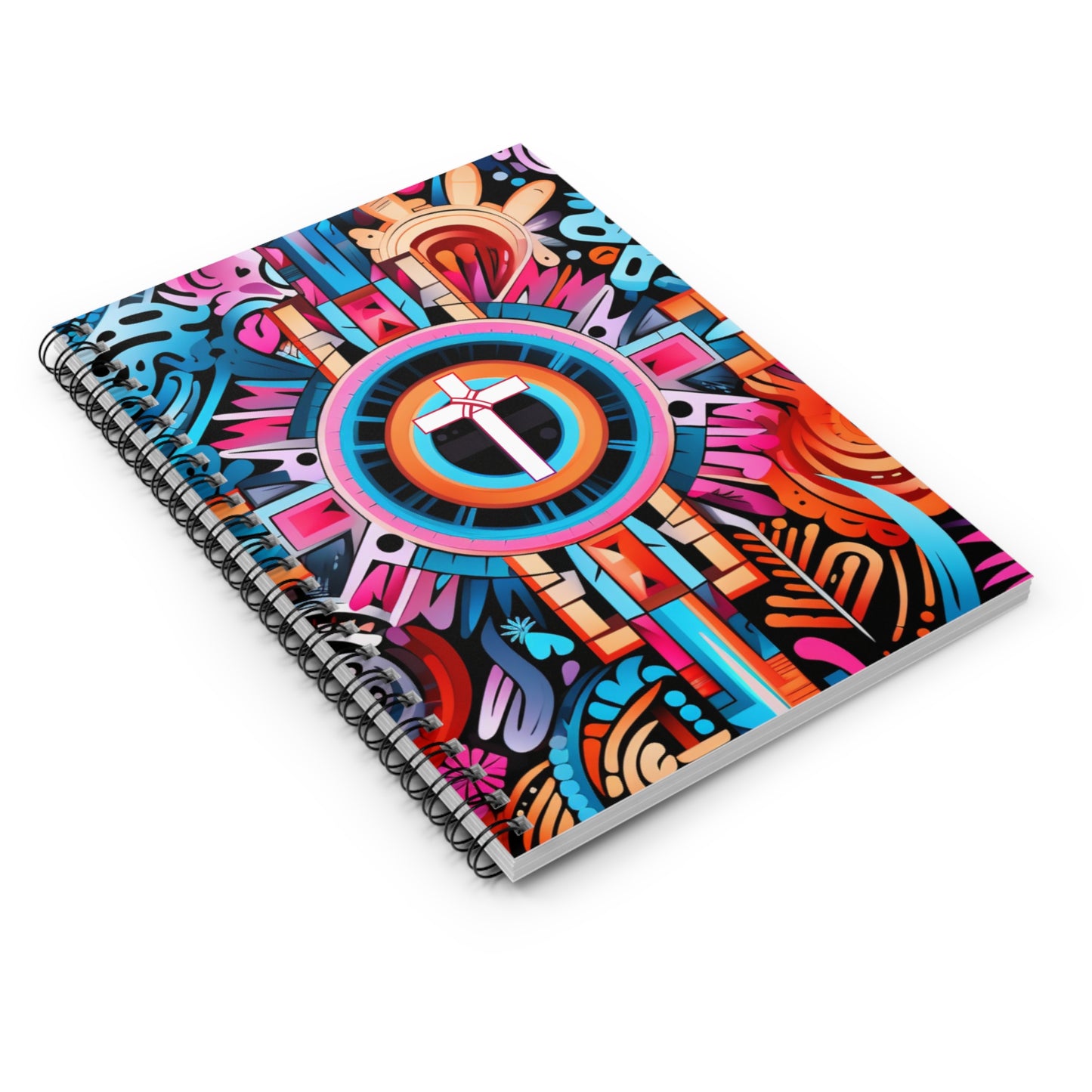 Spiral Notebook Ruled Line - Sema Neema Design