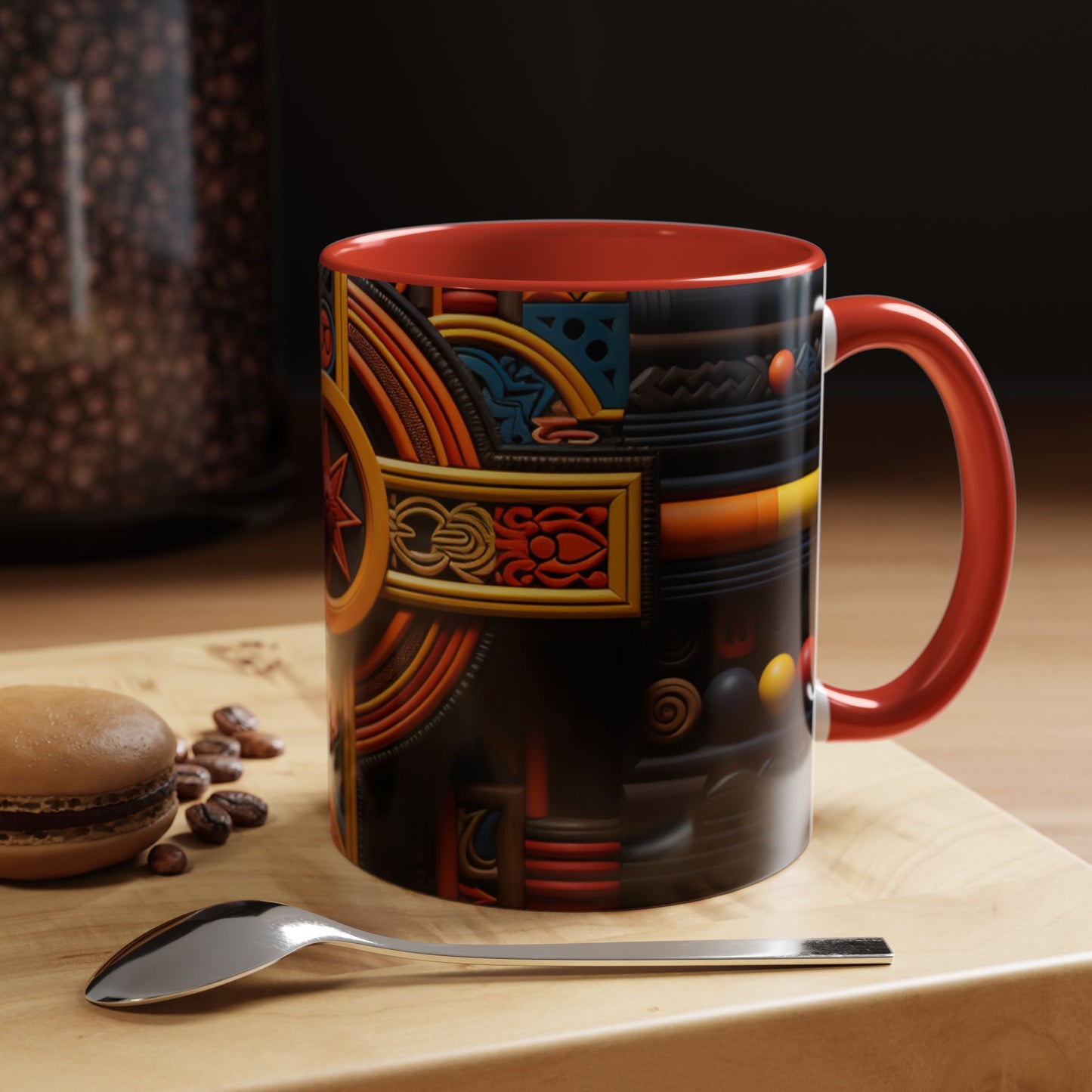 Accent Coffee Mug, 11oz - Crossroads of Unity Design