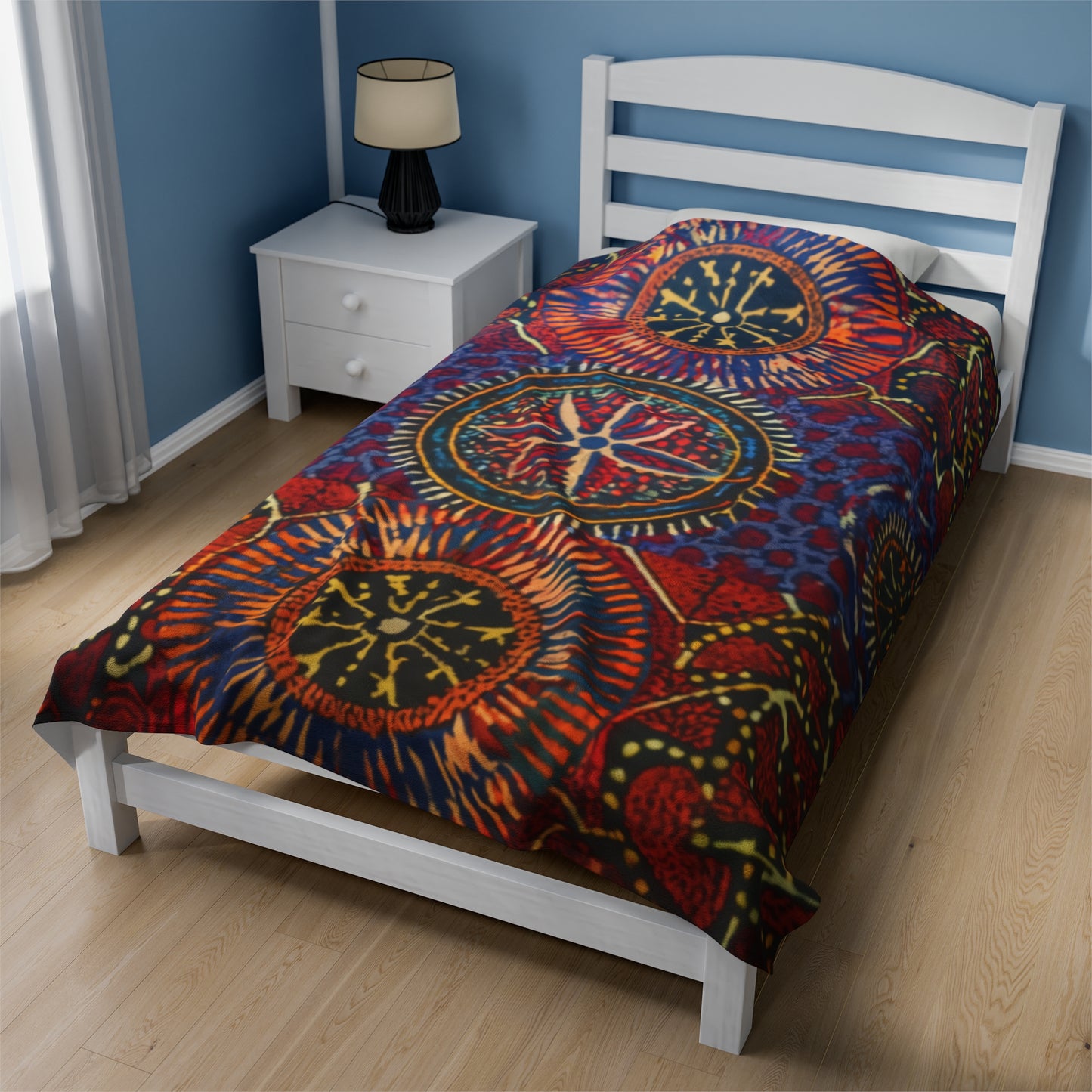 Velveteen Plush Blanket - Matopos Design