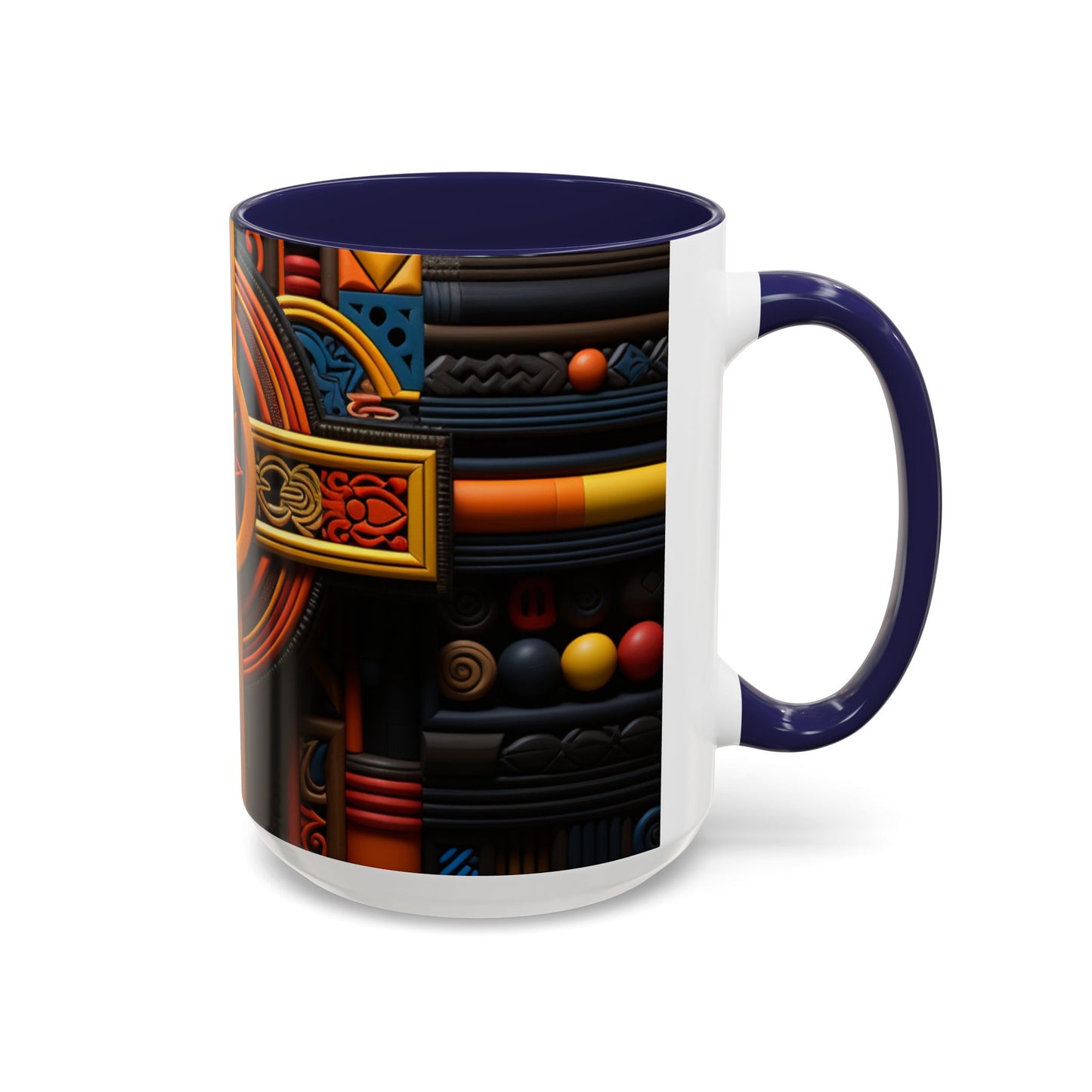 Accent Coffee Mug, 11oz - Crossroads of Unity Design