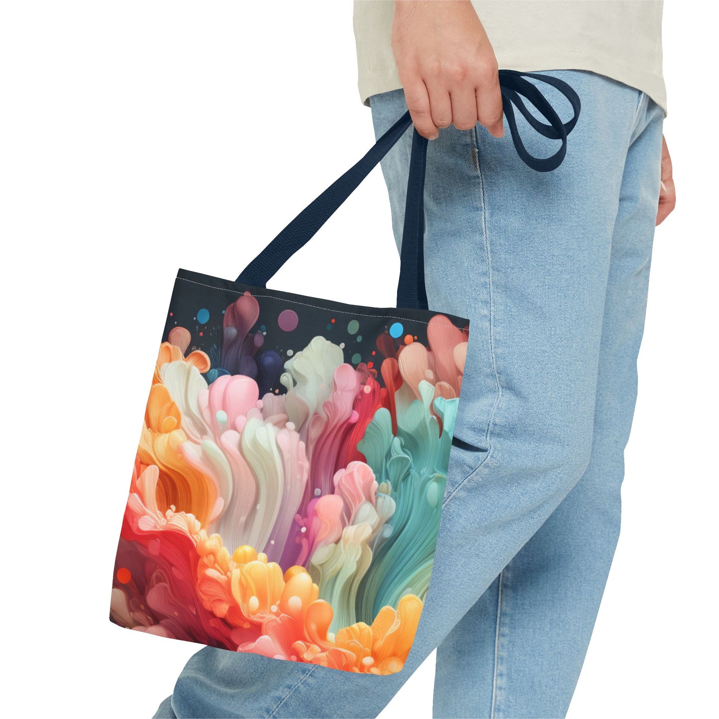 Tote Bag - Hope Waves - Hope Swirls Design