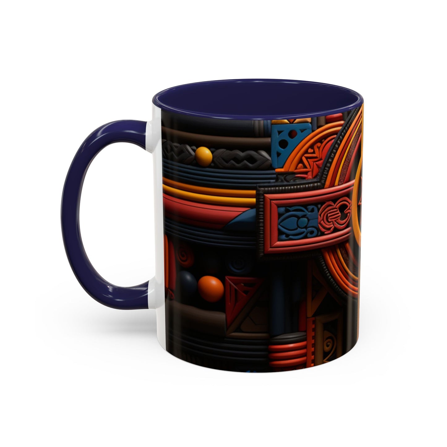 Accent Coffee Mug, 11oz - Crossroads of Unity Design