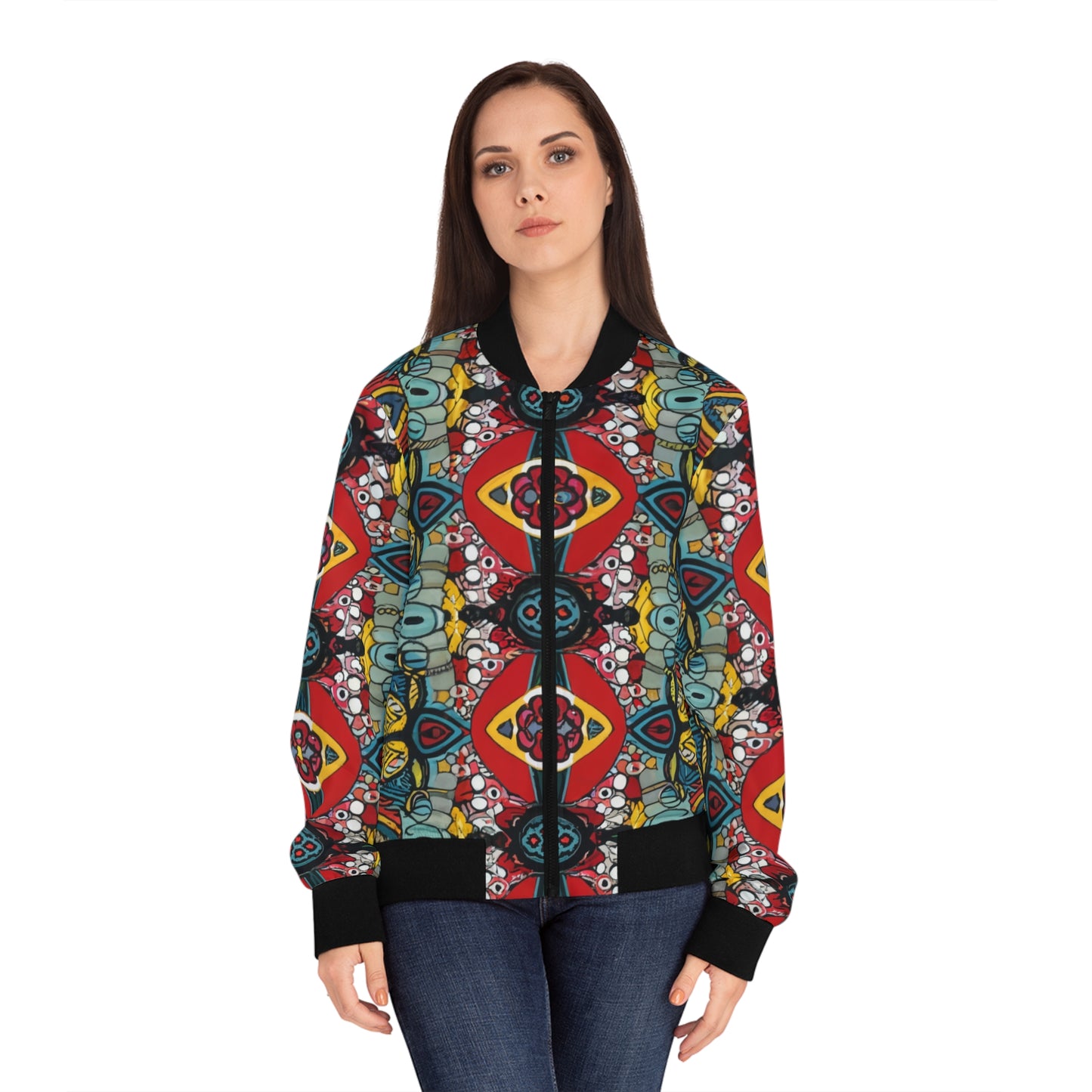 Women's Bomber Jacket - Promise Keeper Design