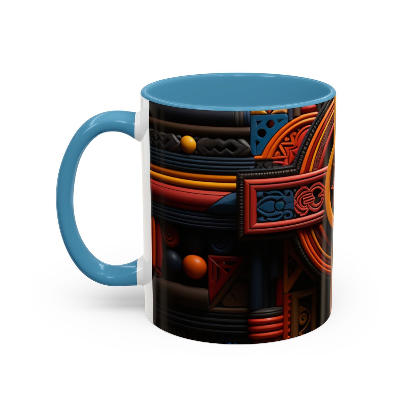 Accent Coffee Mug, 11oz - Crossroads of Unity Design