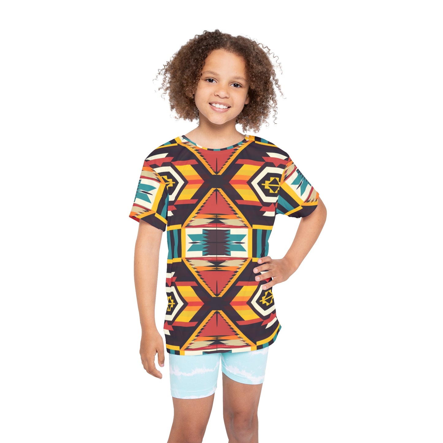 Kids Sports Jersey - Covenant Flame Design