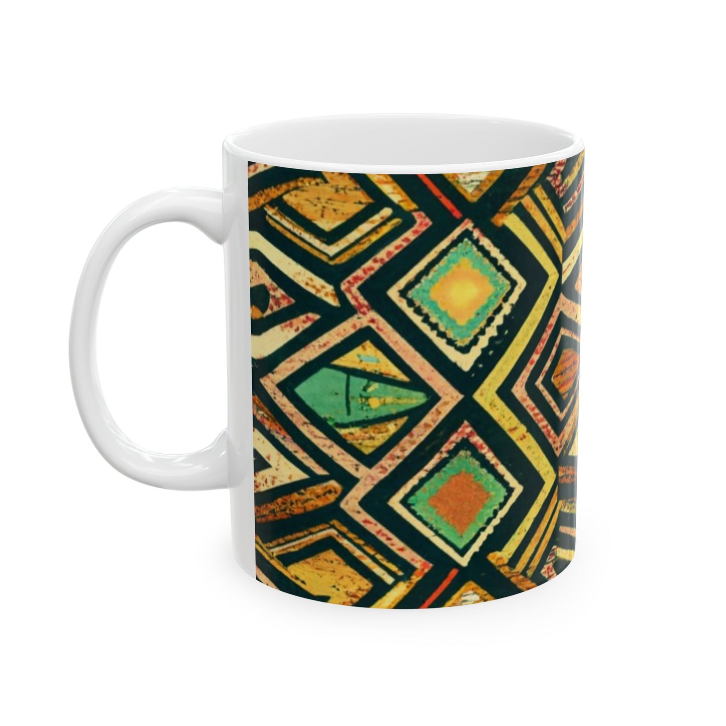 Ceramic Mug 11oz - African Psalm Design