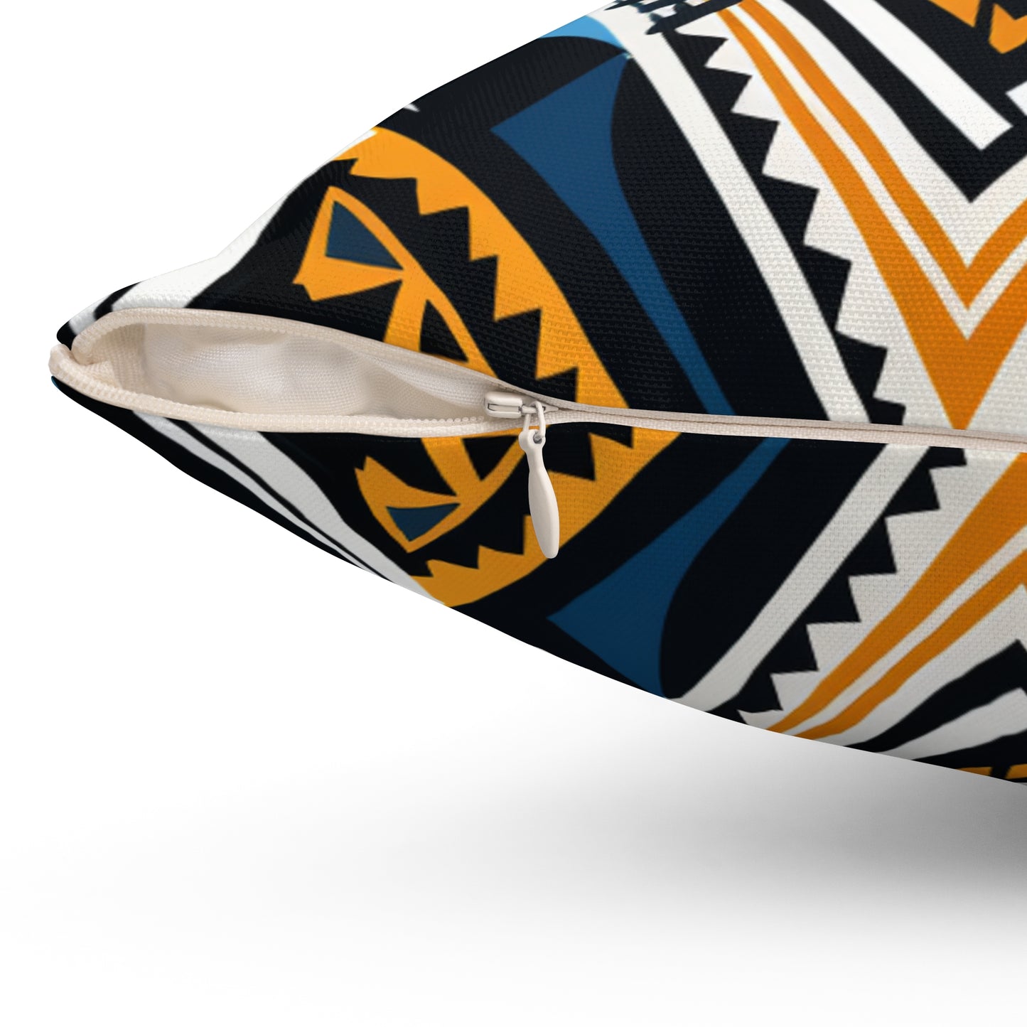 Spun Polyester Square Pillow - Bukhosi Design