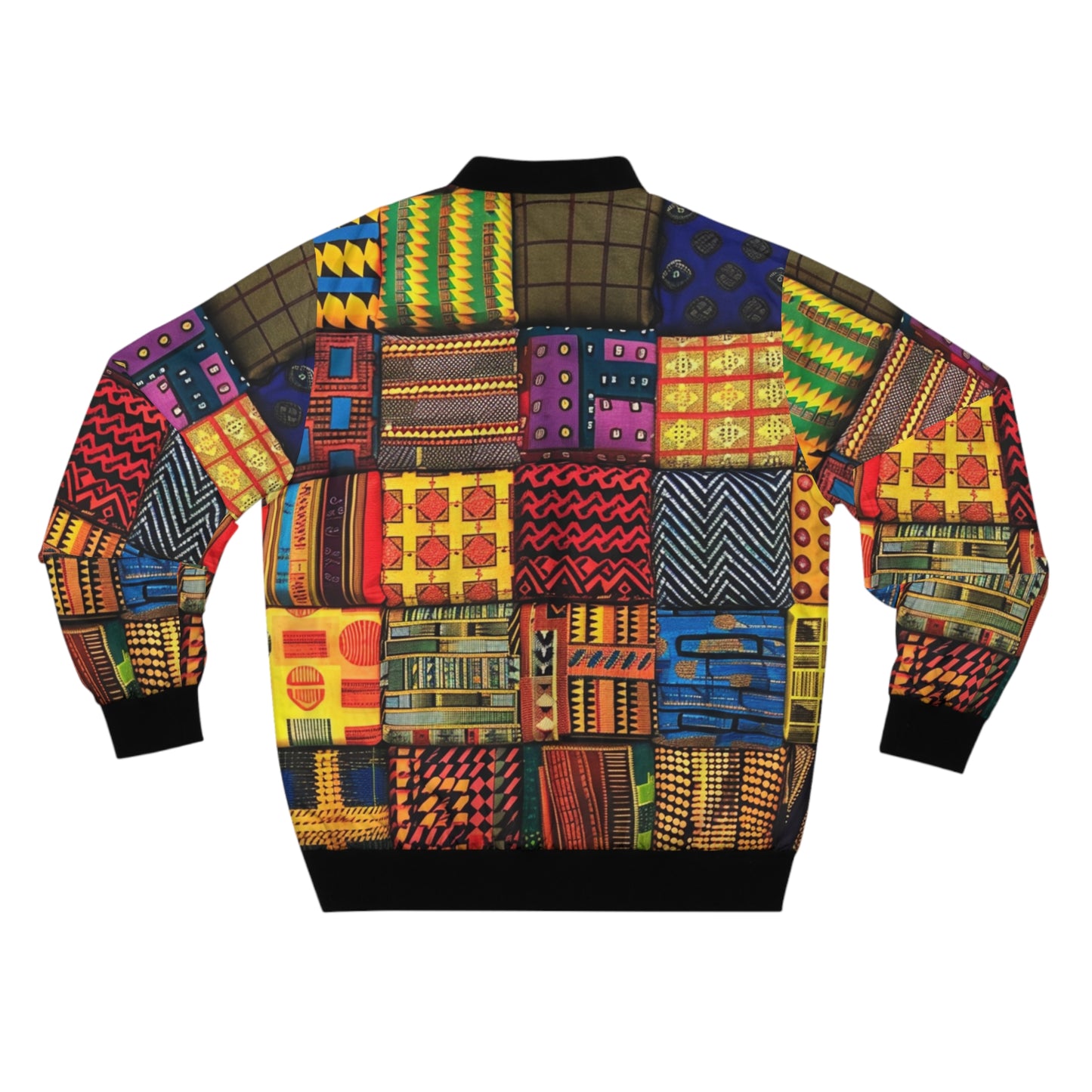Men's Bomber Jacket - Unity in Colors Design