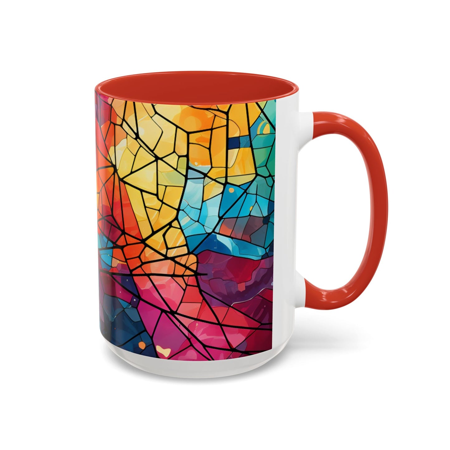 Accent Coffee Mug, 11oz - Radiant Redemption Design