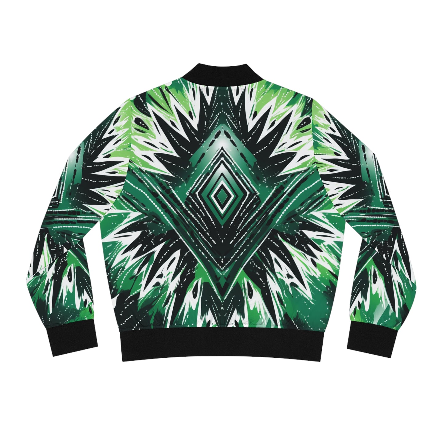 Women's Bomber Jacket - Naija Tye Dye Design