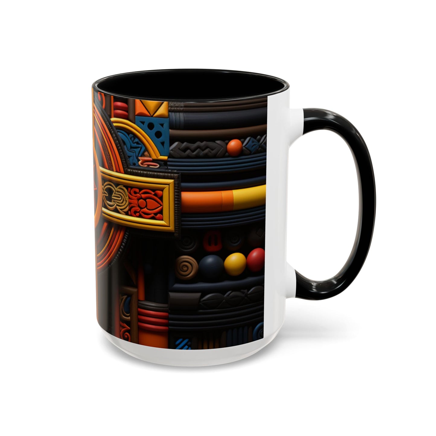 Accent Coffee Mug, 11oz - Crossroads of Unity Design