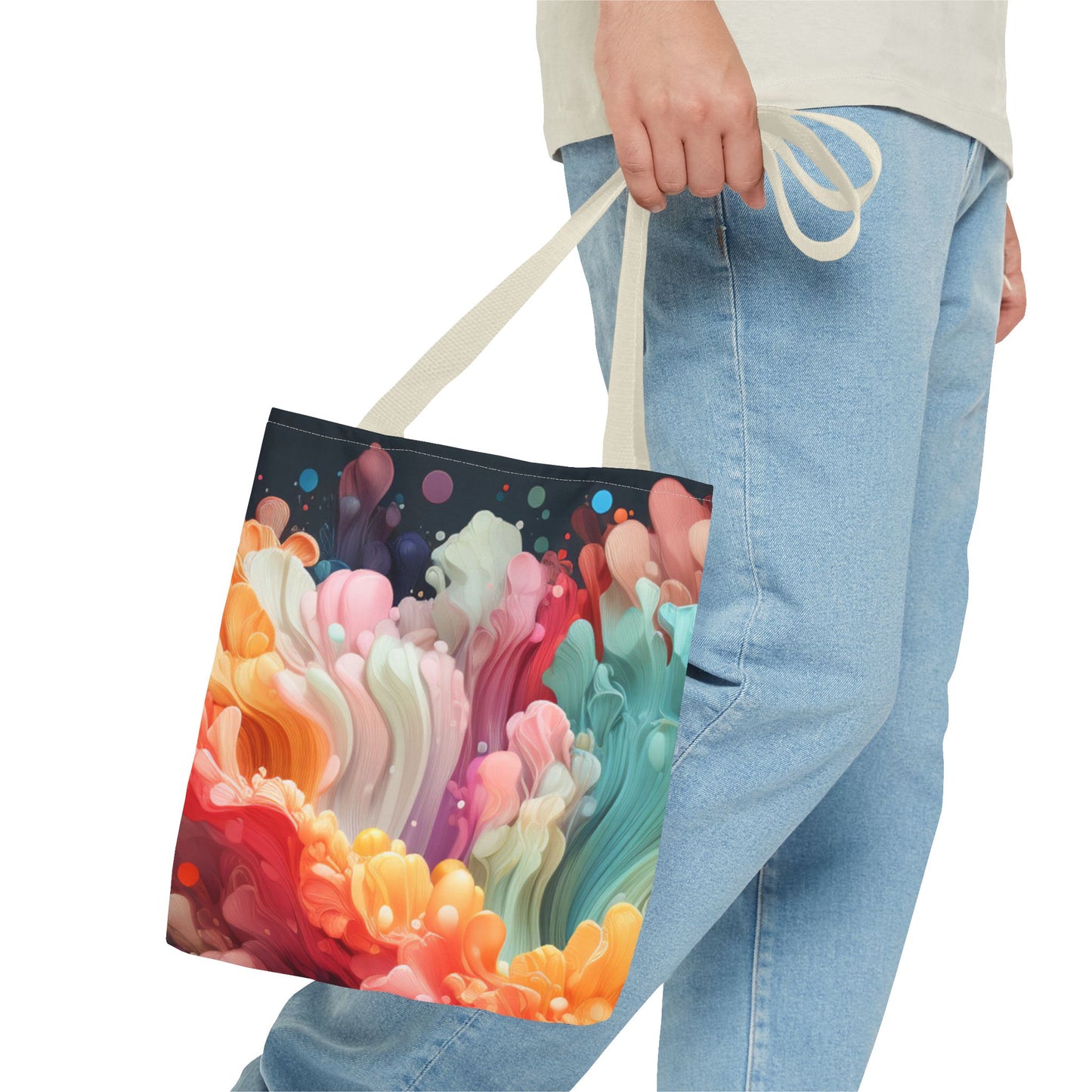 Tote Bag - Hope Waves - Hope Swirls Design