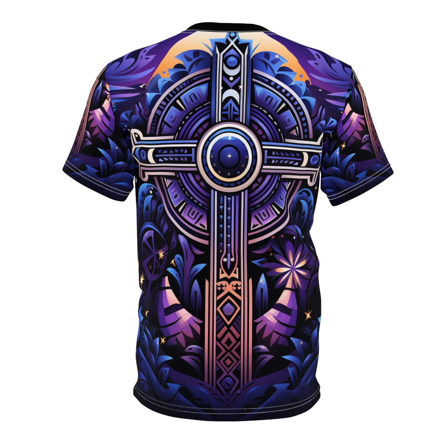 Unisex Cut & Sew Tee (AOP) - Redeemed Design
