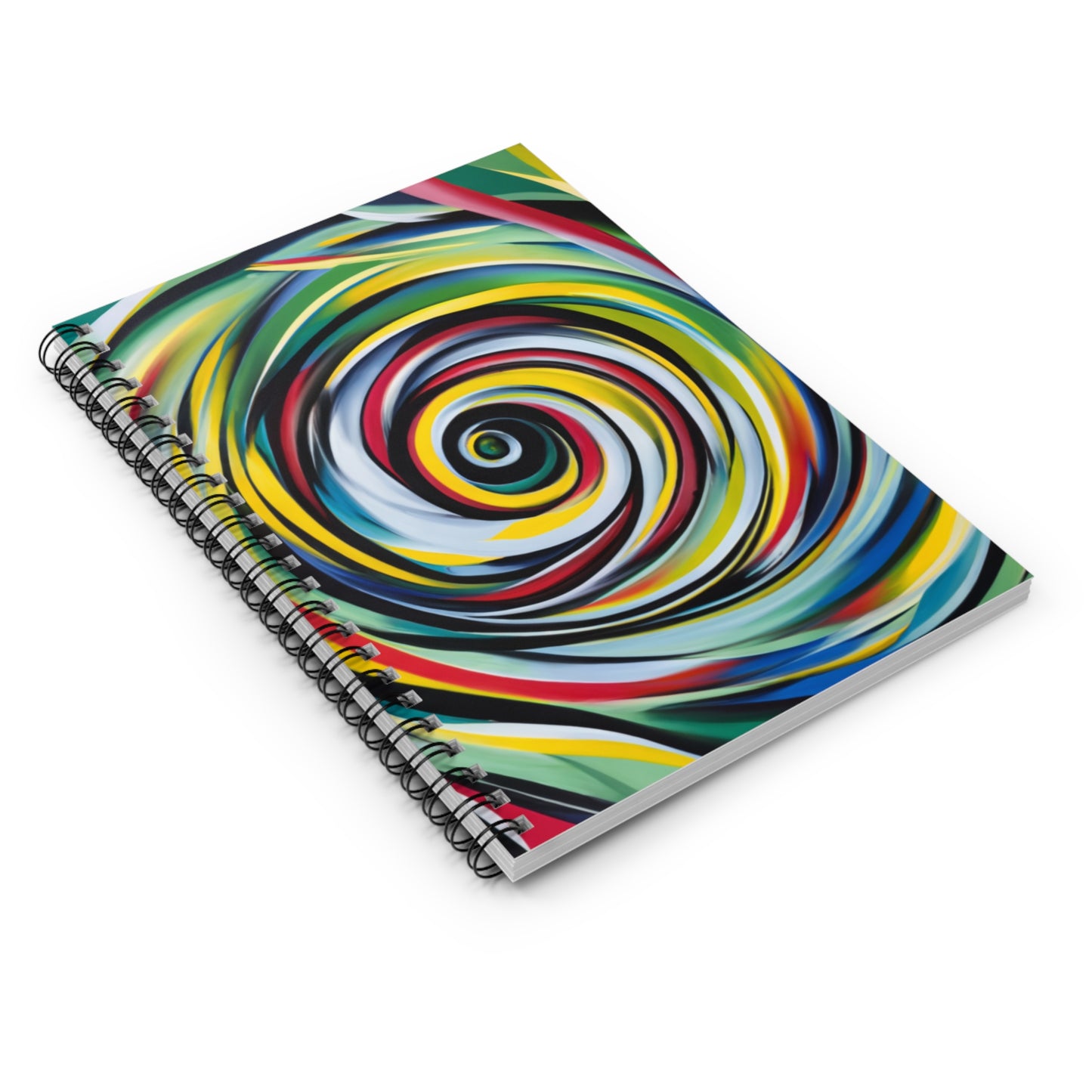 Spiral Notebook - Ruled Line - Afro Spiral