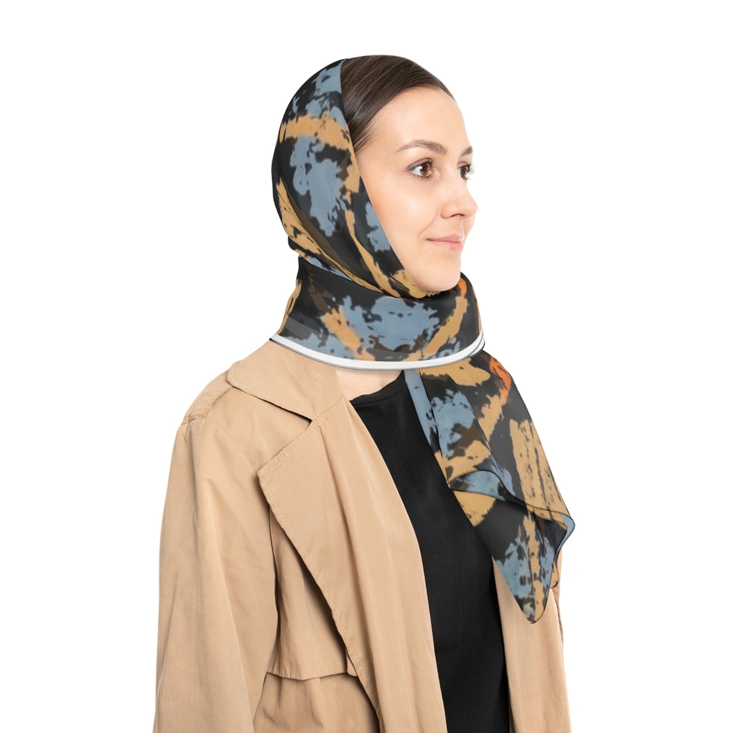 Unisex Poly Scarf - Redemption Design
