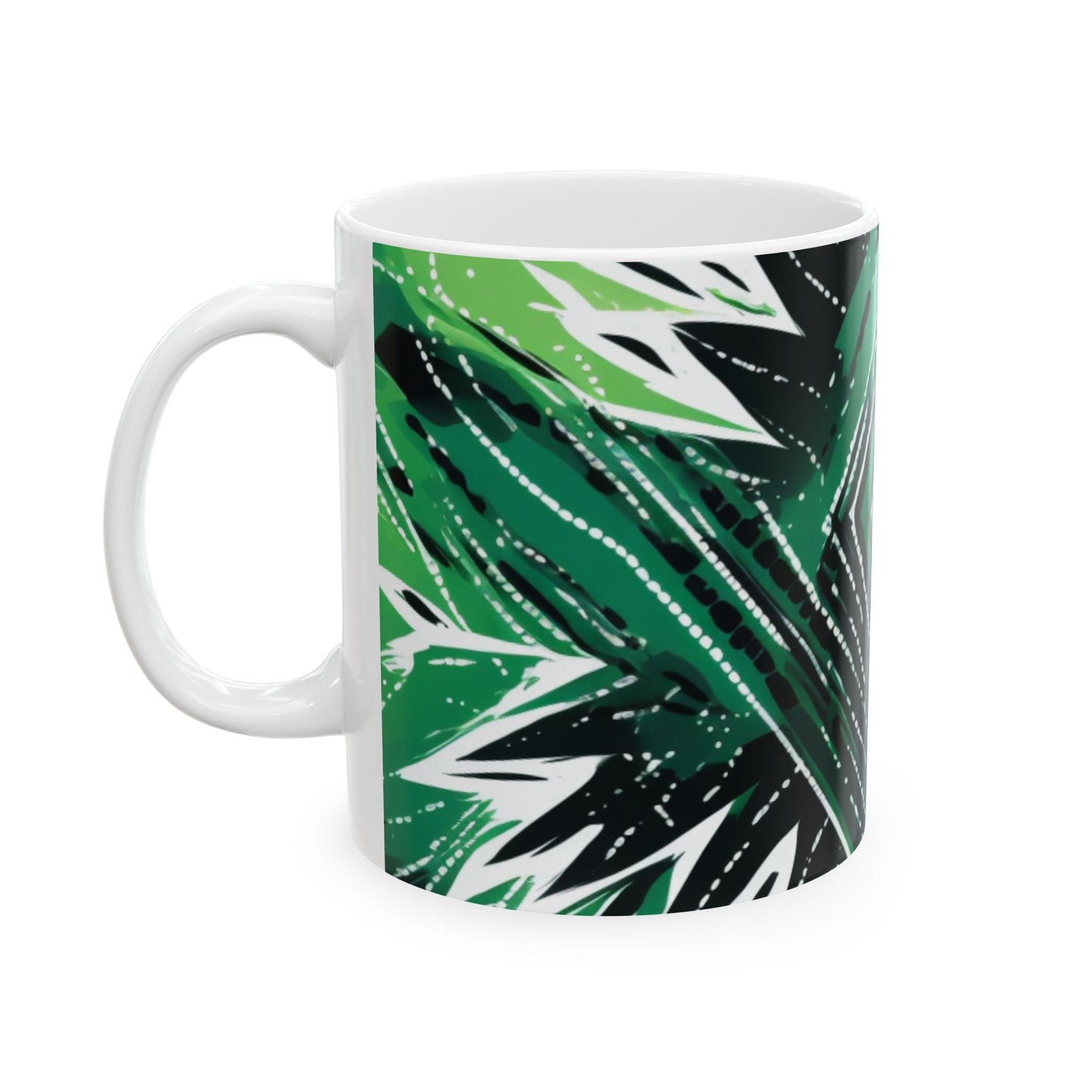 Ceramic Mug 11oz - Naija Tye Dye Design