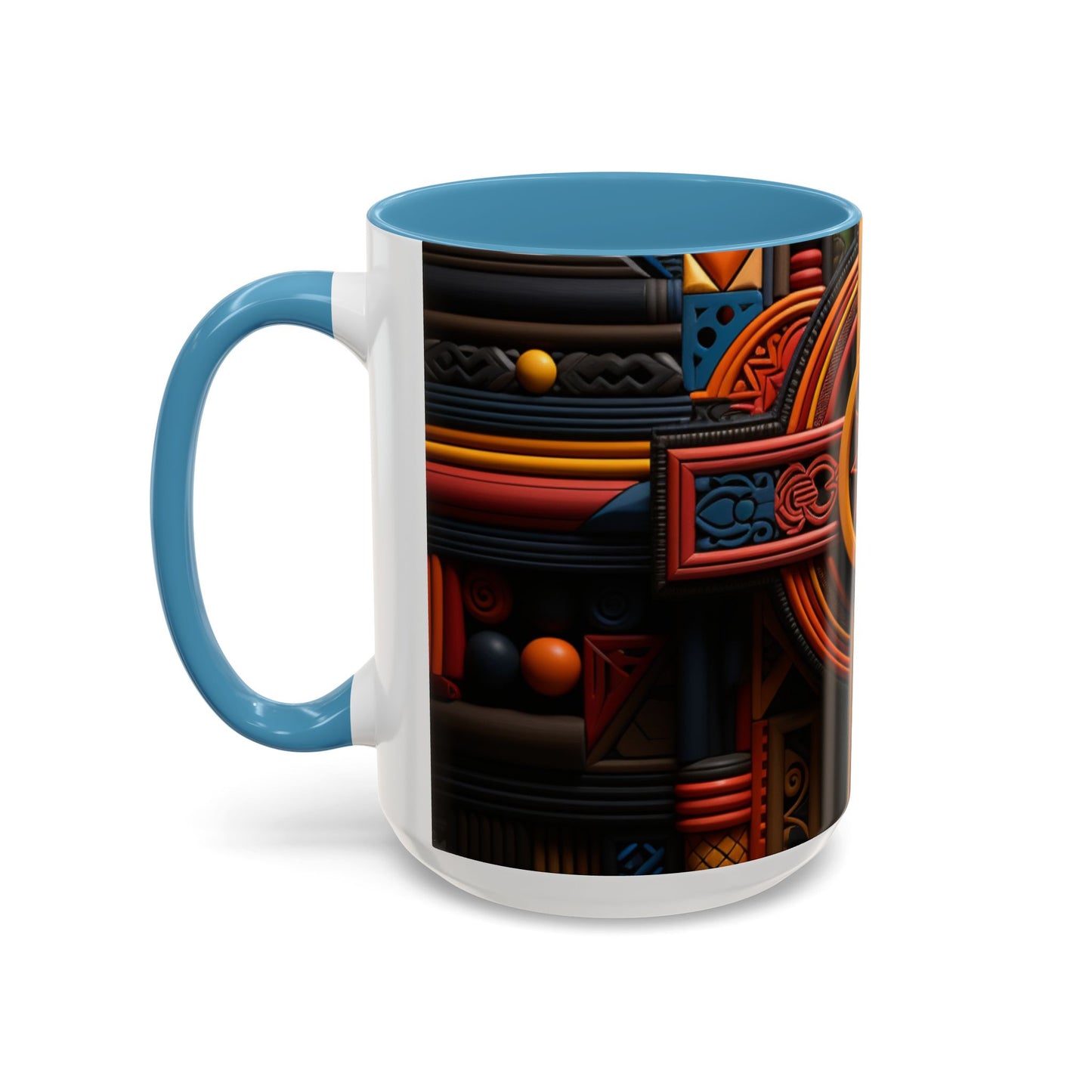 Accent Coffee Mug, 11oz - Crossroads of Unity Design
