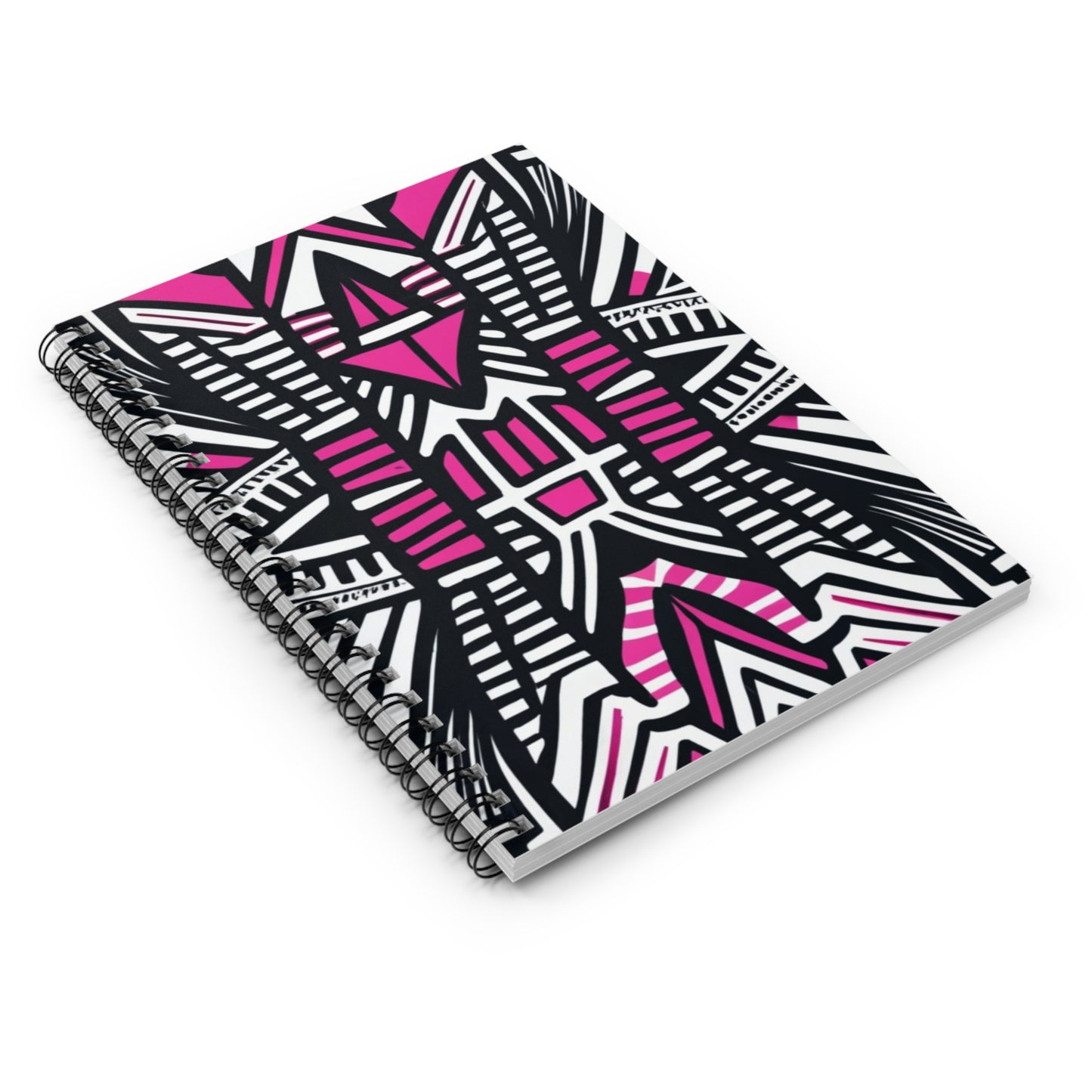 Spiral Notebook Ruled Line - Nkumbu Design