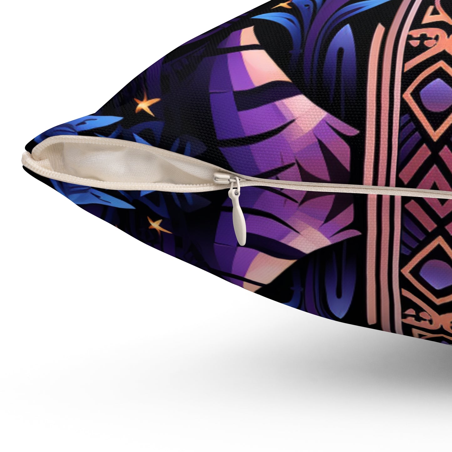 Spun Polyester Square Pillow - Redeemed Design