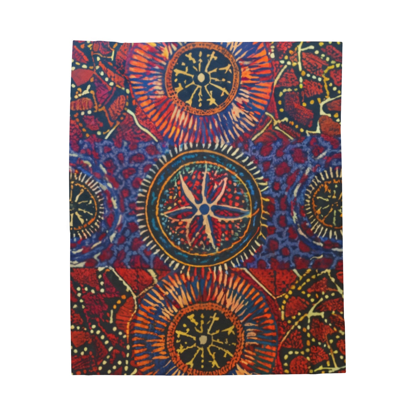 Velveteen Plush Blanket - Matopos Design