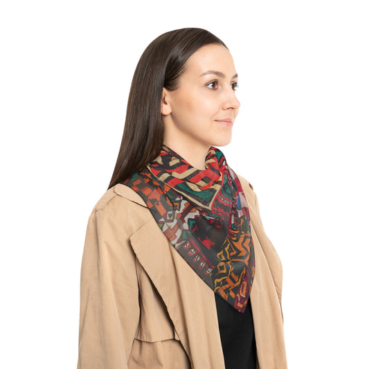 Unisex Poly Scarf - Abdalla Design