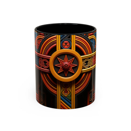 Accent Coffee Mug, 11oz - Crossroads of Unity Design