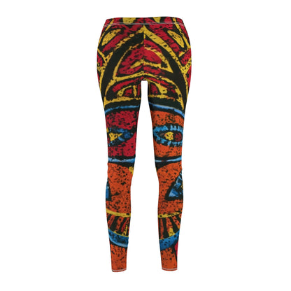 Women's Cut & Sew Casual Leggings - Fruitful Spirit Design