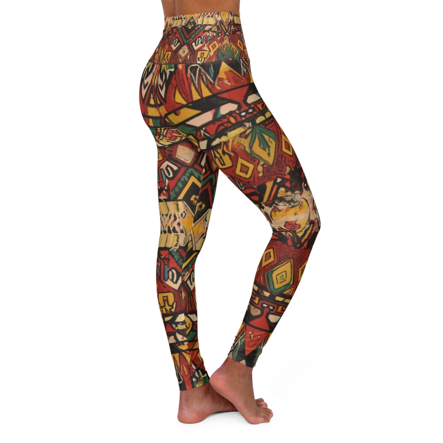 High Waisted Leggings - Rebirth Flow Design