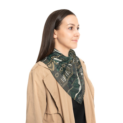 Unisex Poly Scarf - Ibrahim Dream Design