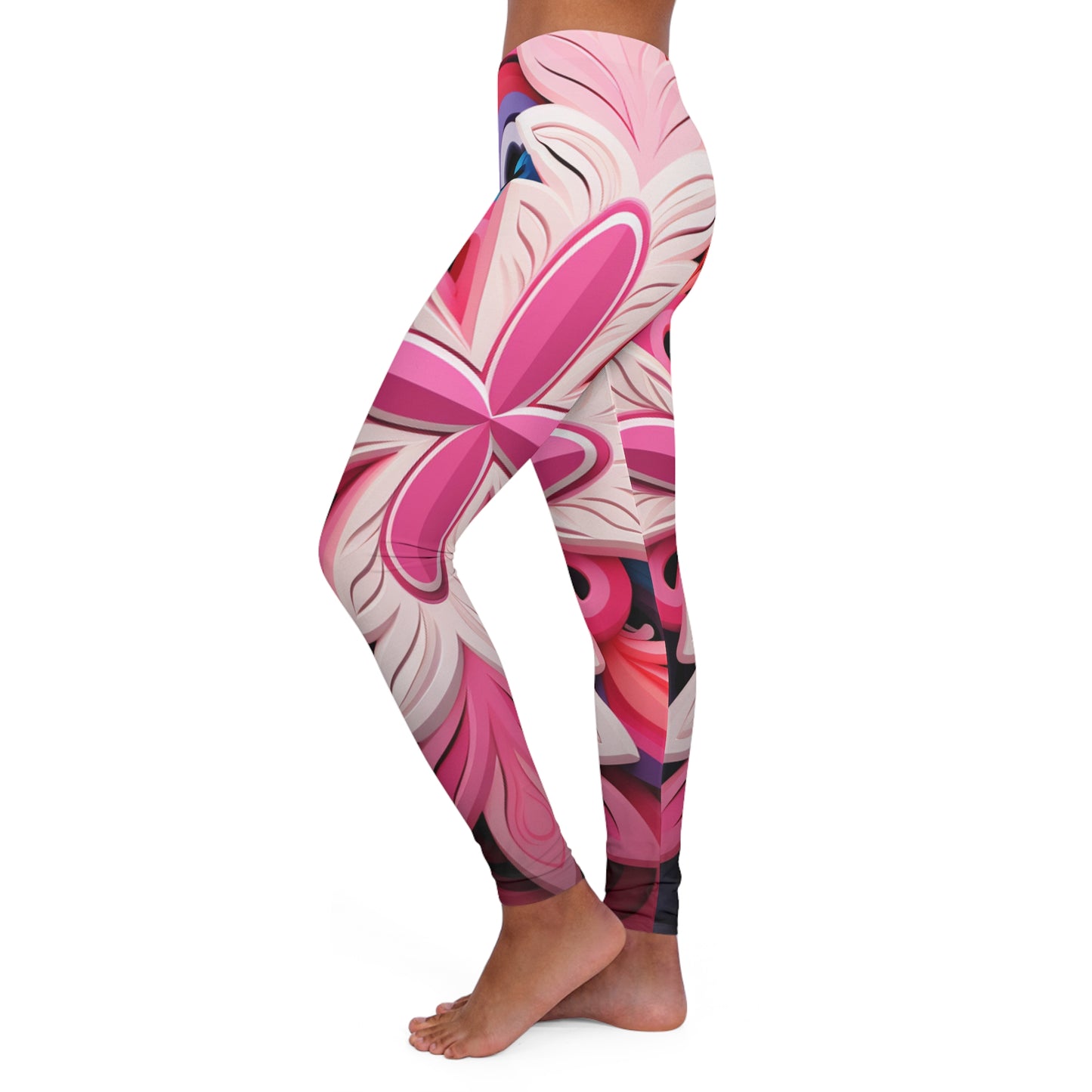 Women's Spandex Leggings - Hope & Strength Design