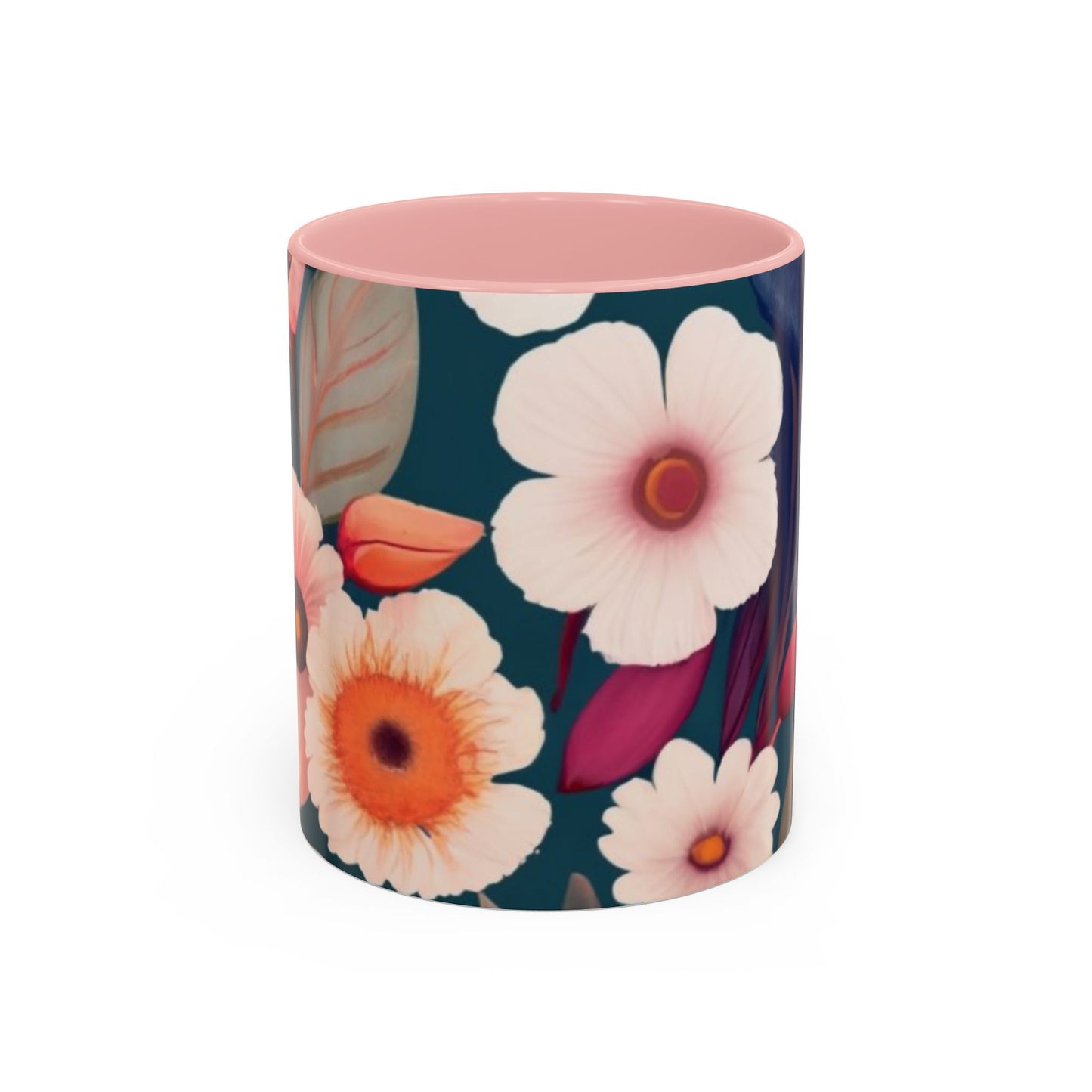 Accent Coffee Mug, 11oz - Hope flowers