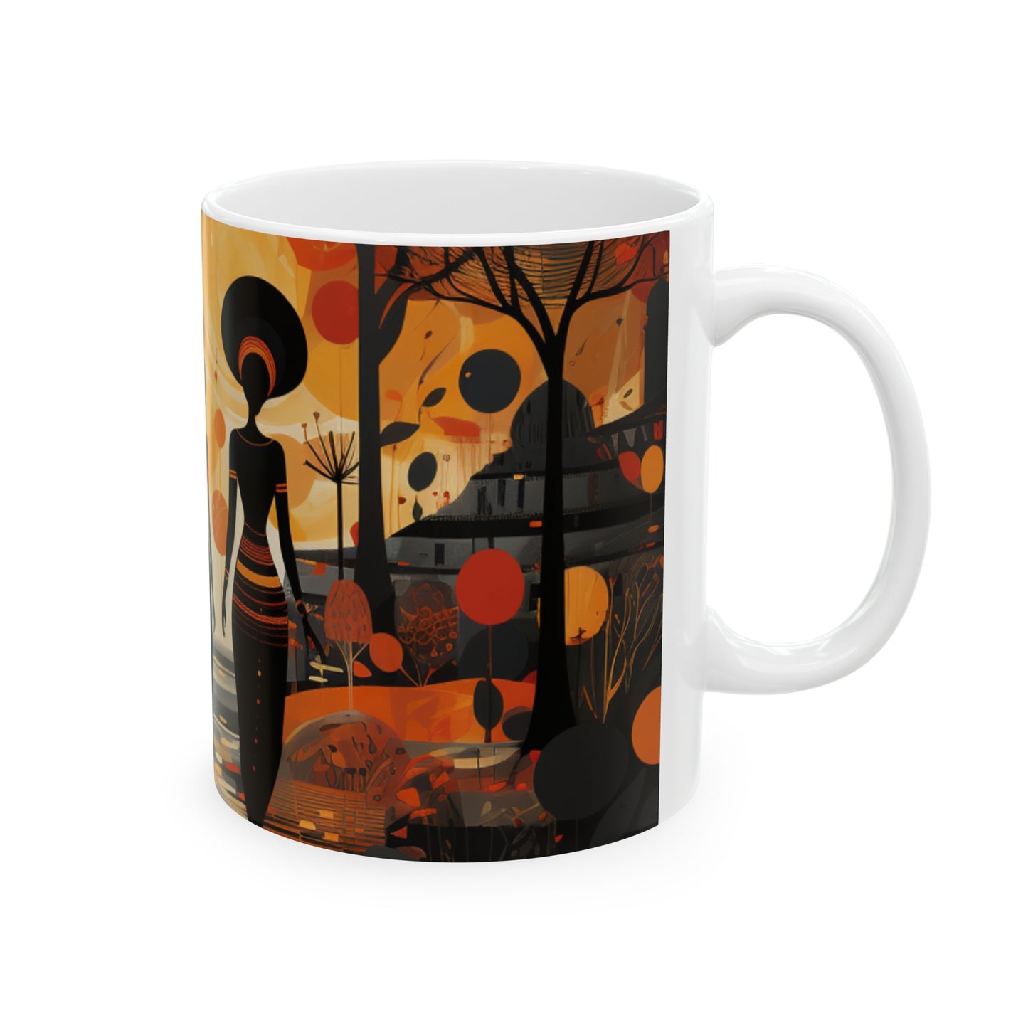 Ceramic Mug 11oz - Izintombi Design