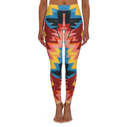 Women's Spandex Leggings - Boundless Compassion Design